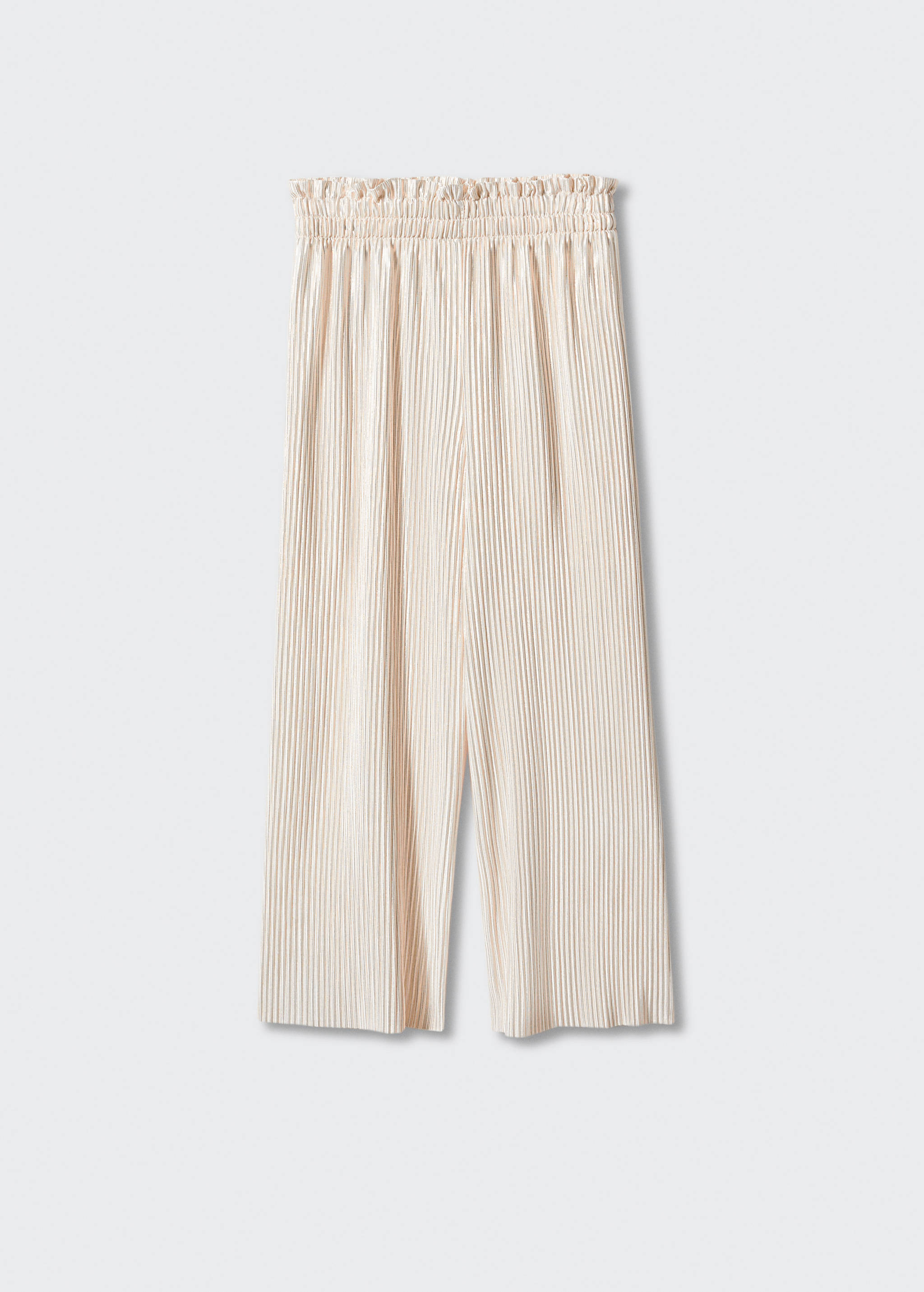 Pleated lurex trousers - Article without model