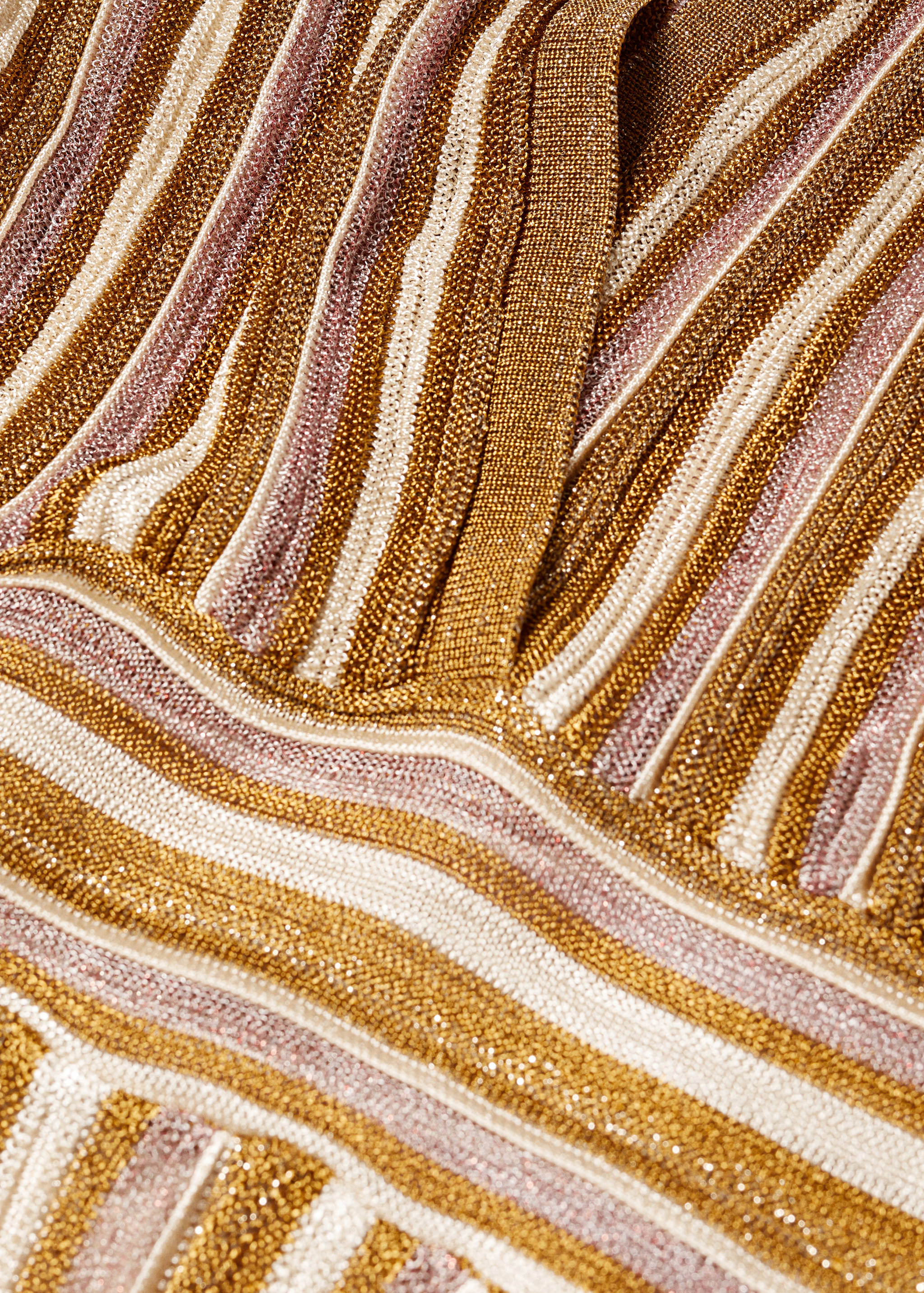 Bedrucktes Strickkleid   - Detail des Artikels 8