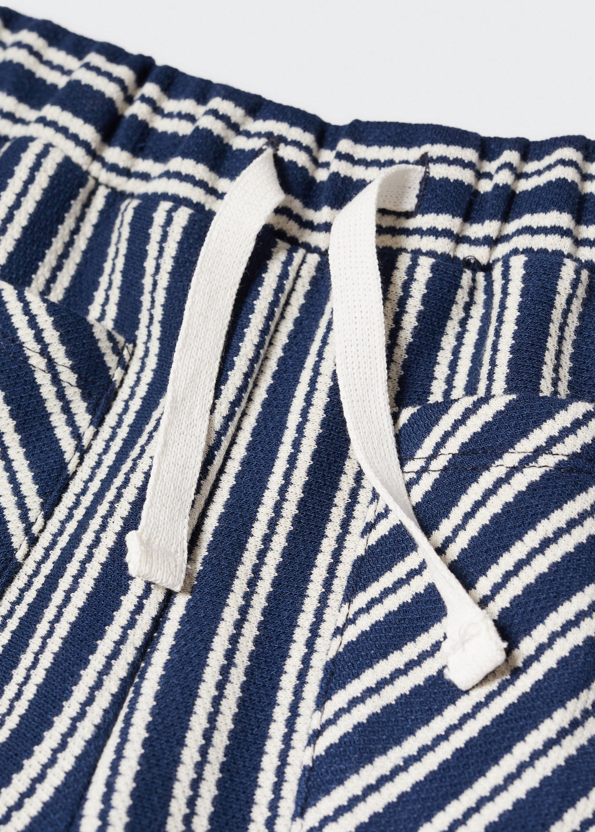 Bermuda en coton à rayures - Détail de l'article 8