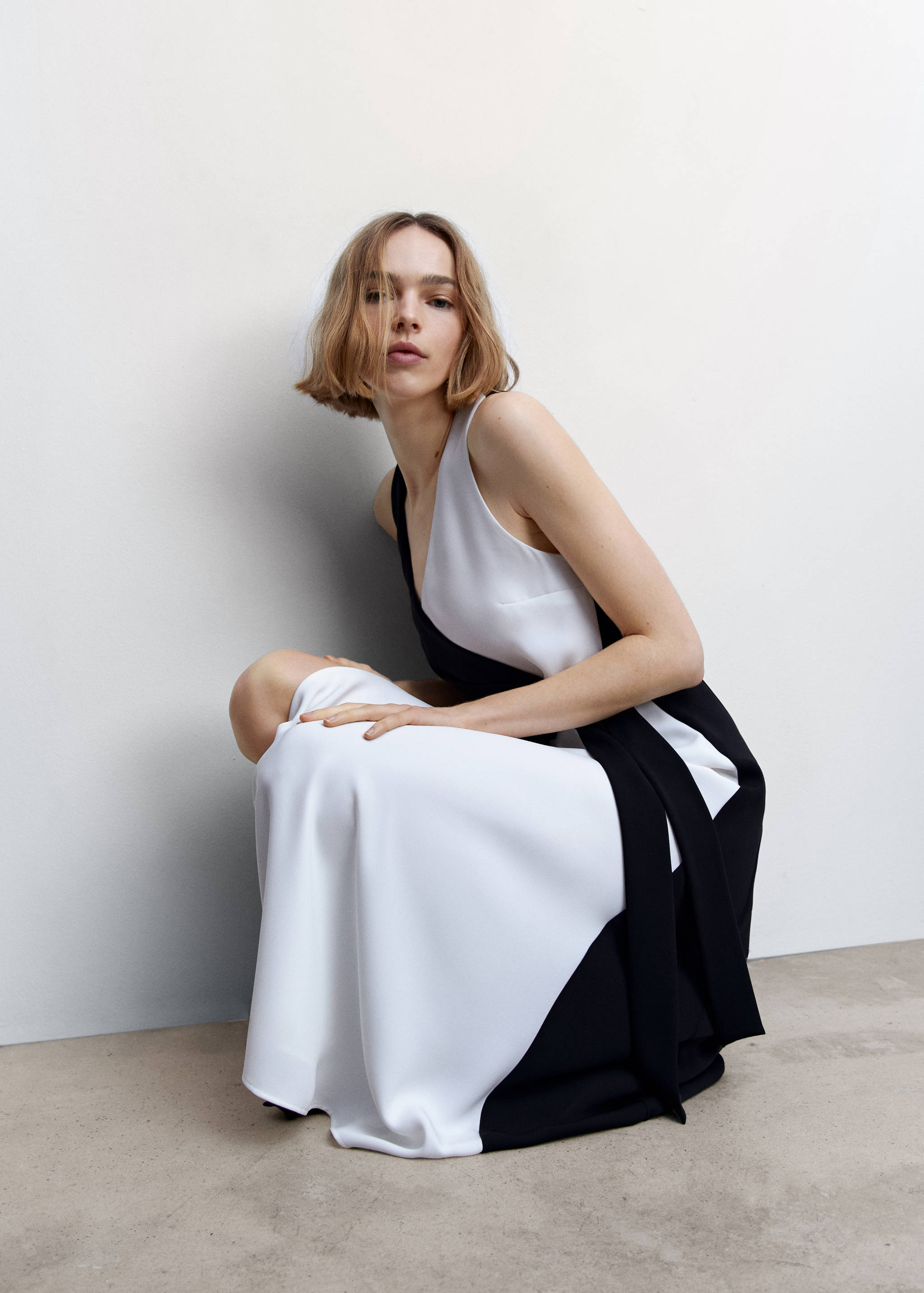 Vestit bicolor llaç - Detall de l'article 2