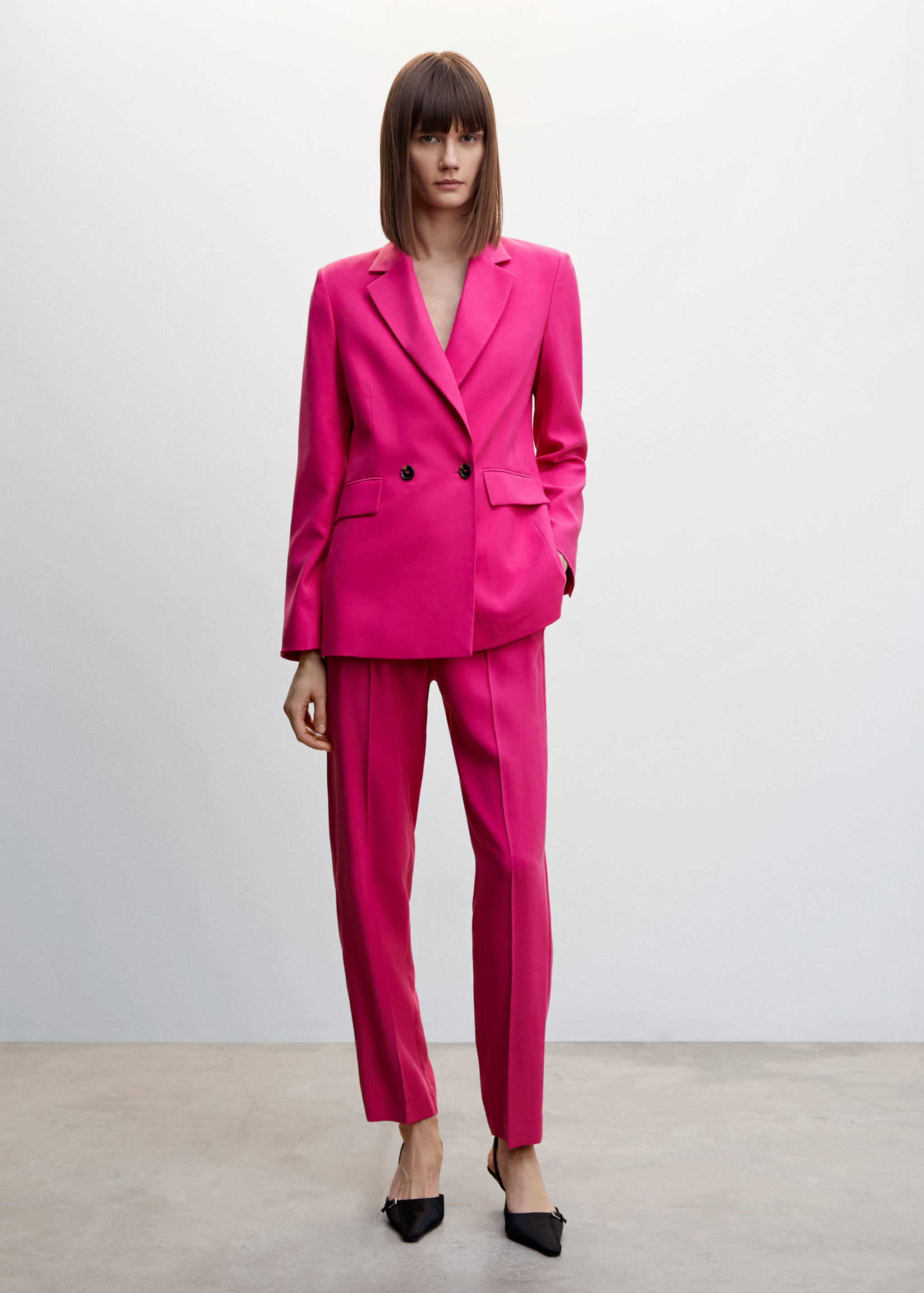 Americana traje doble botonadura - Plano general