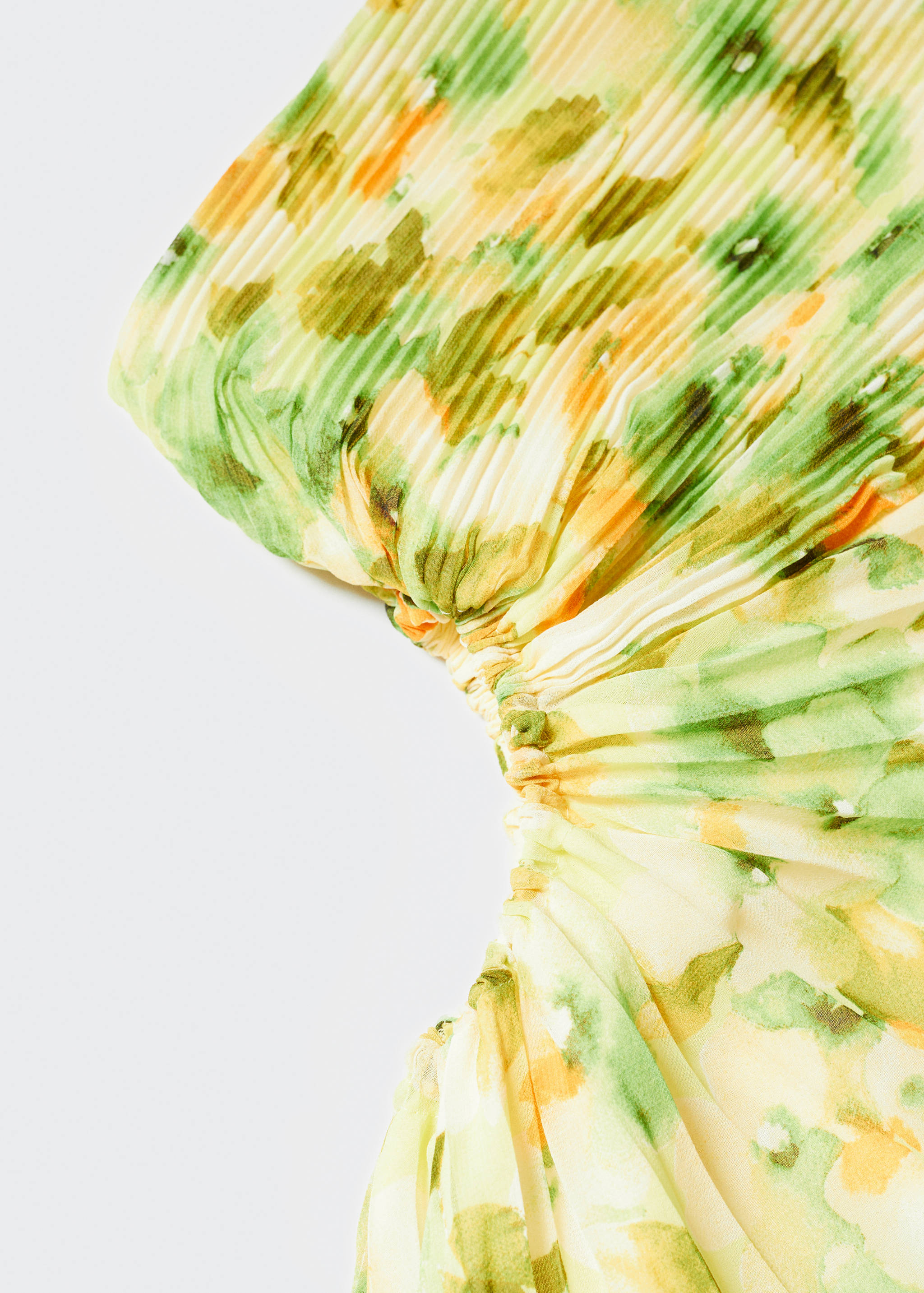 Asymmetrical pleated dress - Details of the article 8