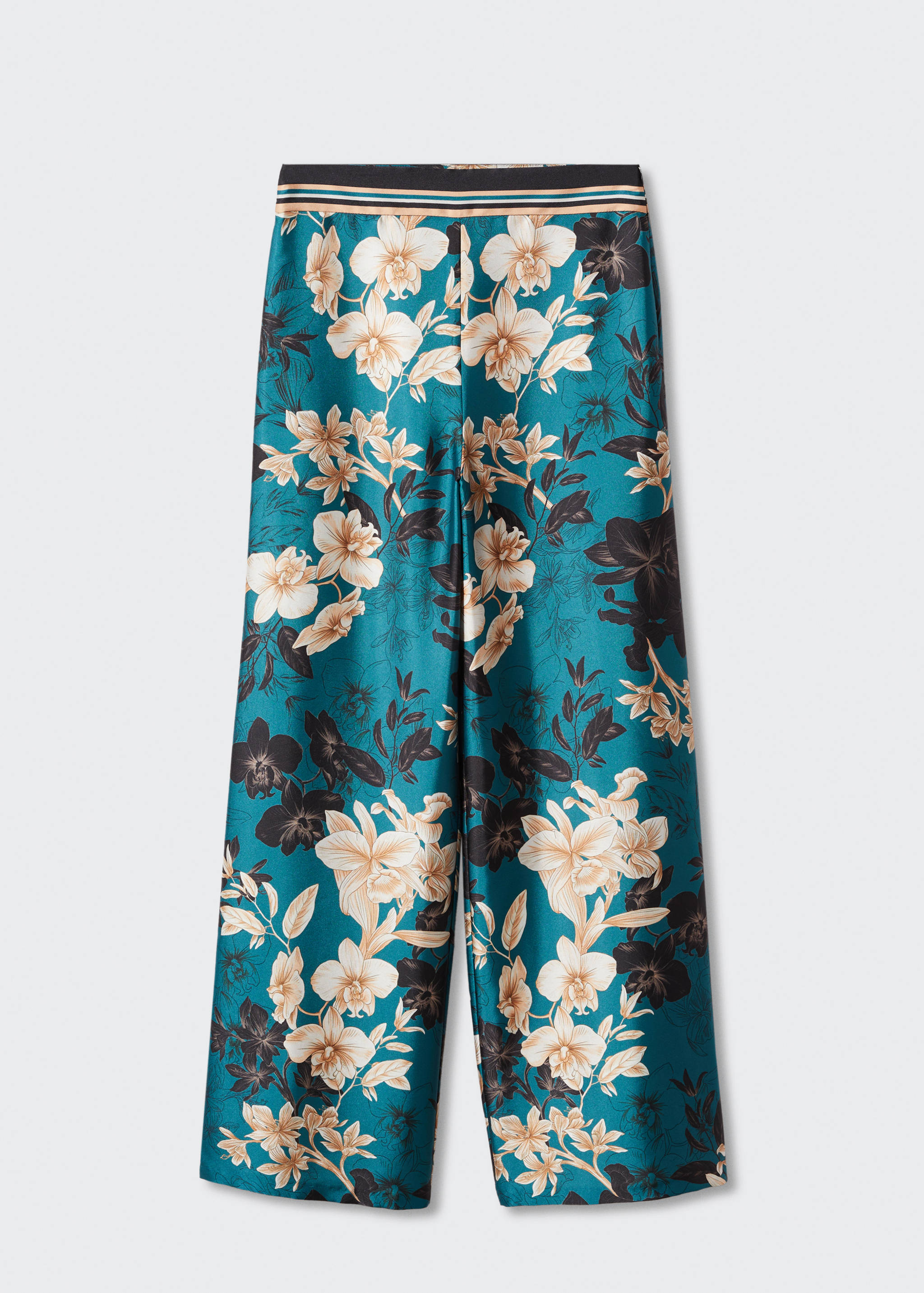 Floral palazzo trousers - Article without model