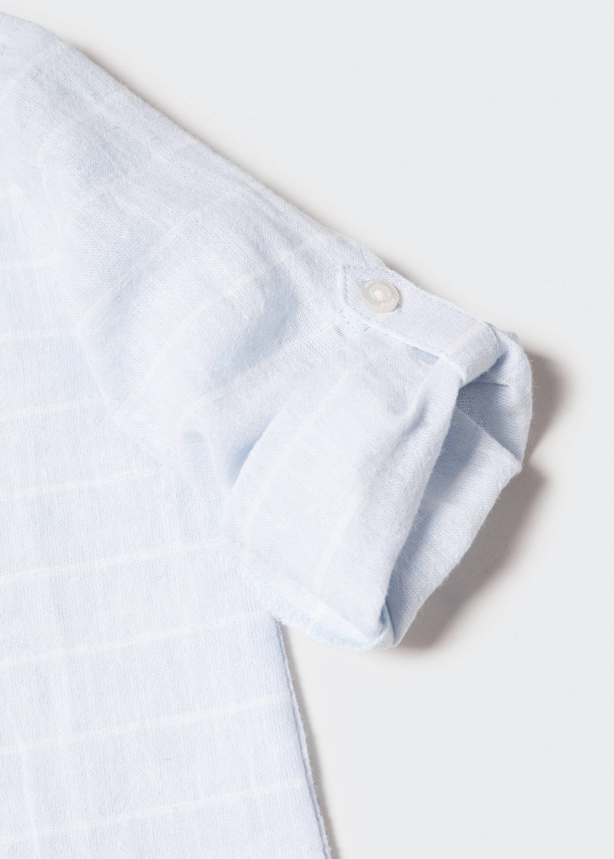 Camisa cotó lli ratlles  - Detall de l'article 0