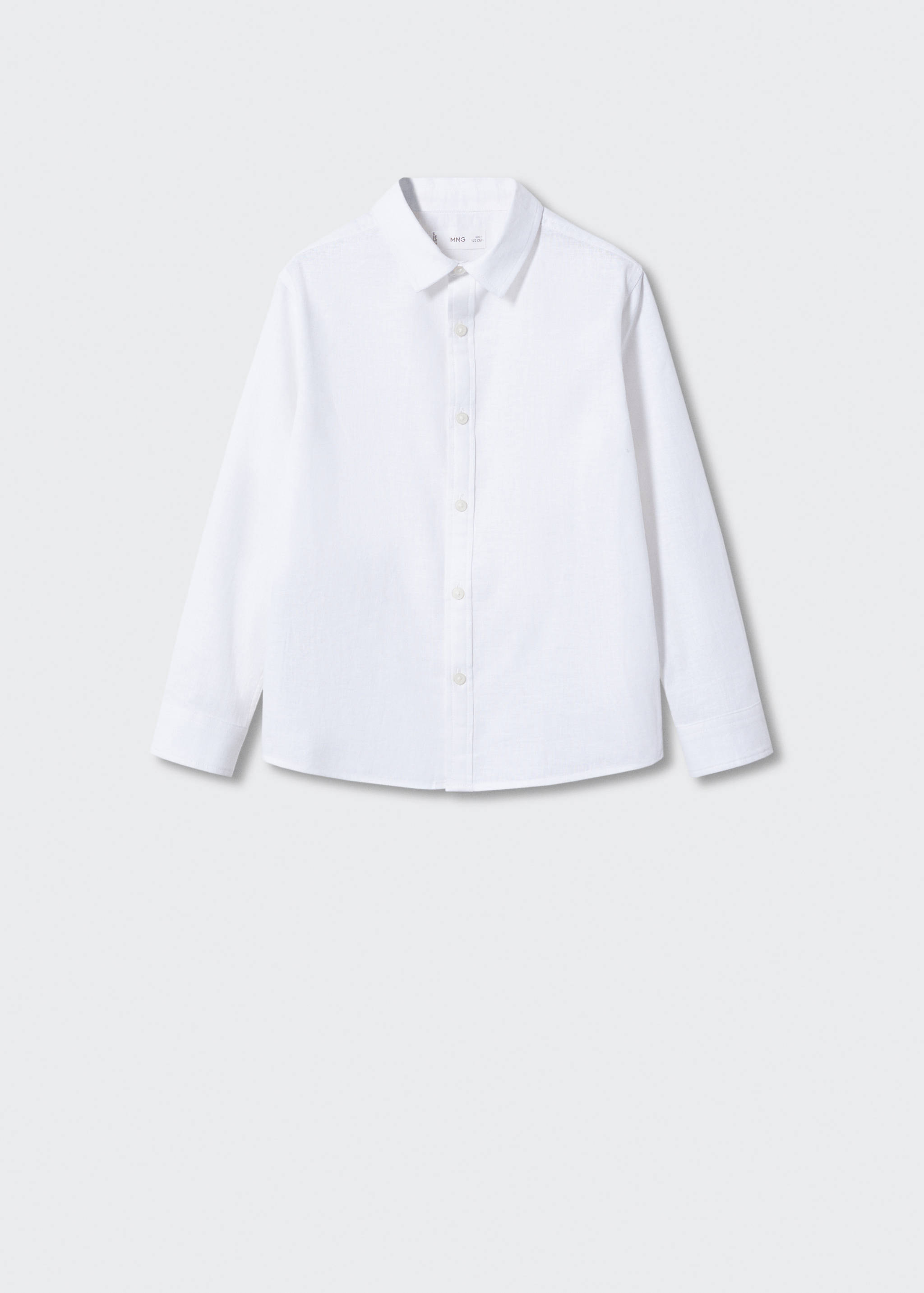 Hemd aus Baumwoll-/Leinengemisch - Artikel ohne Model