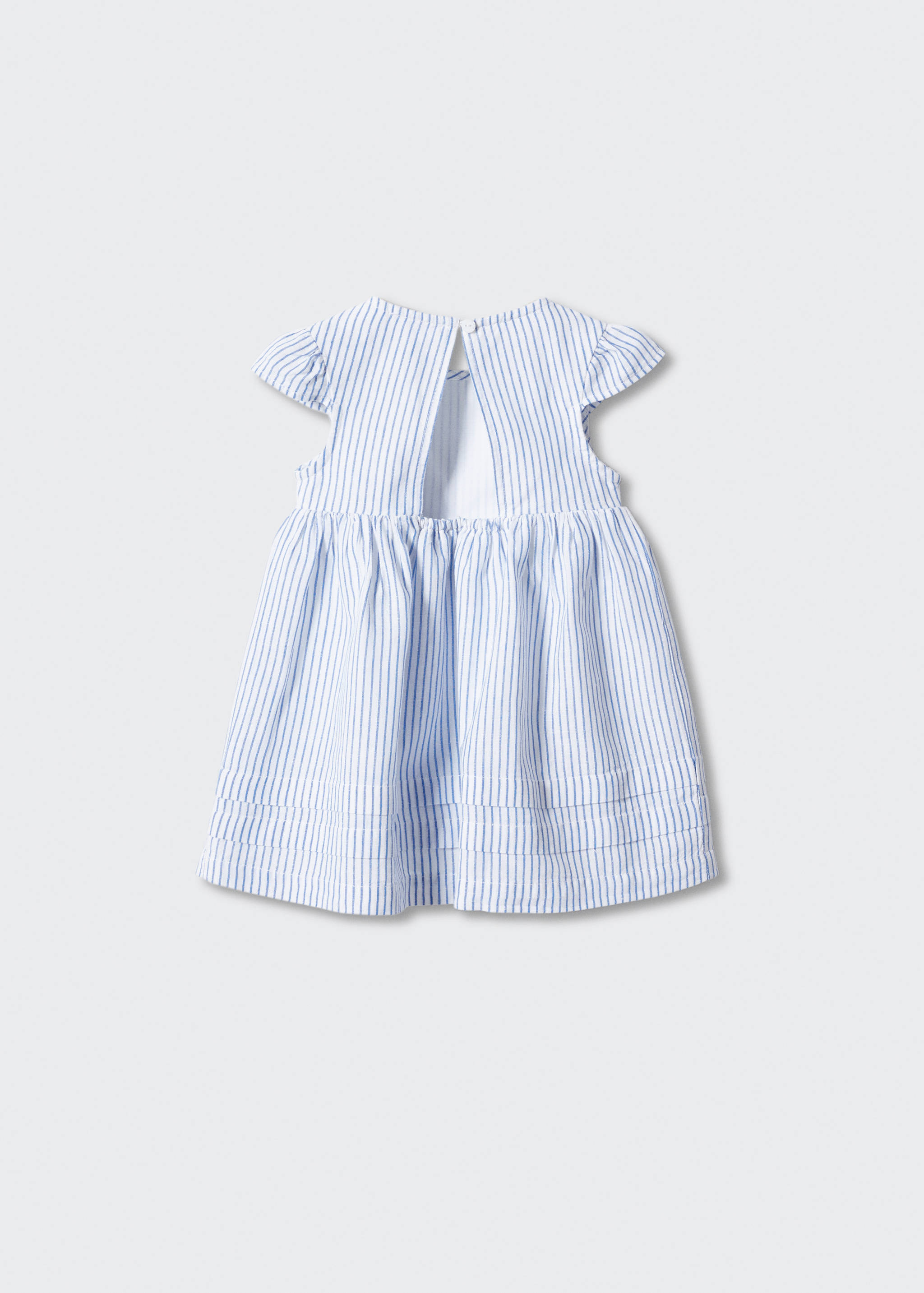 Vestido rayas volante - Reverso del artículo