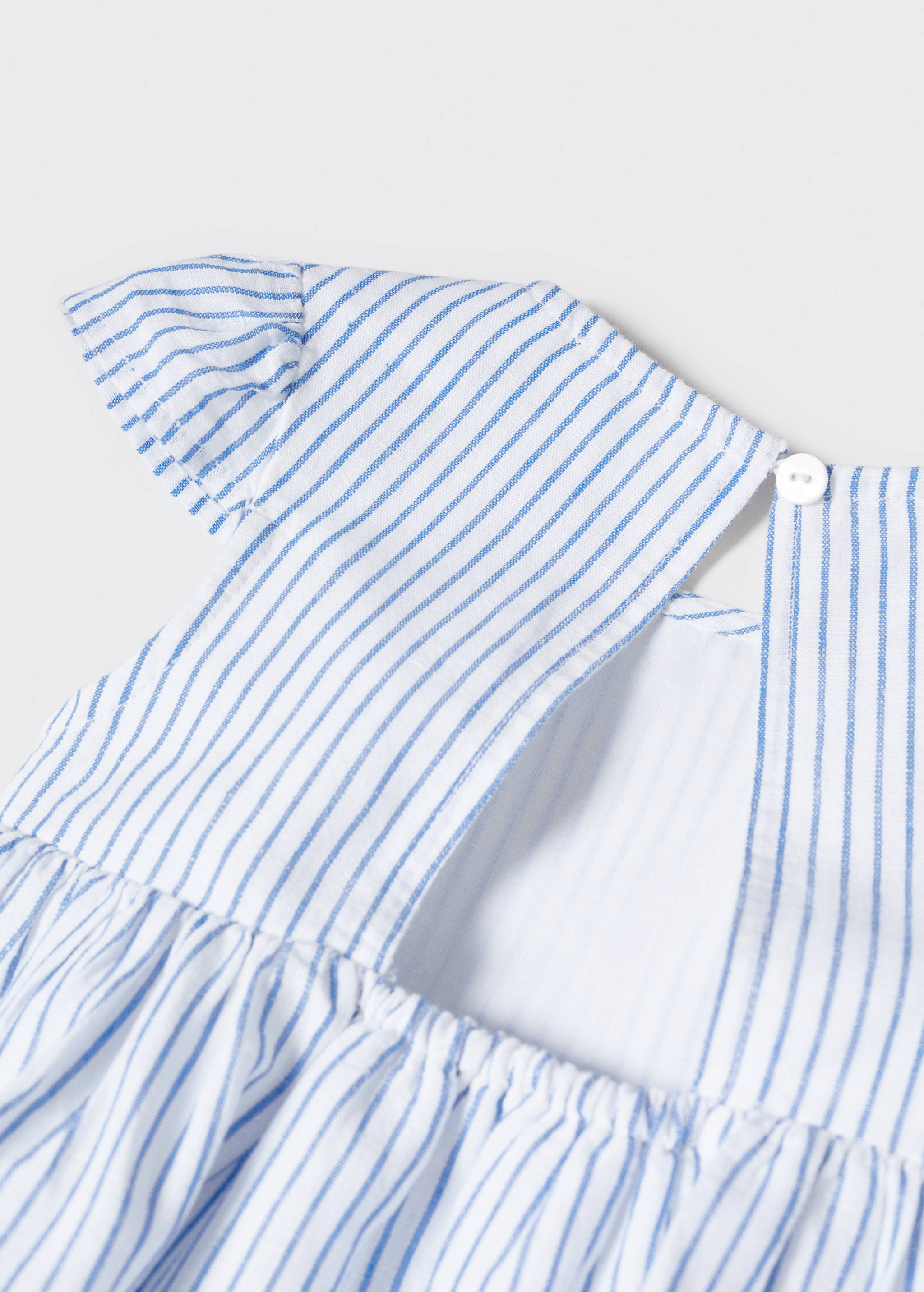 Vestido rayas volante - Detalle del artículo 0