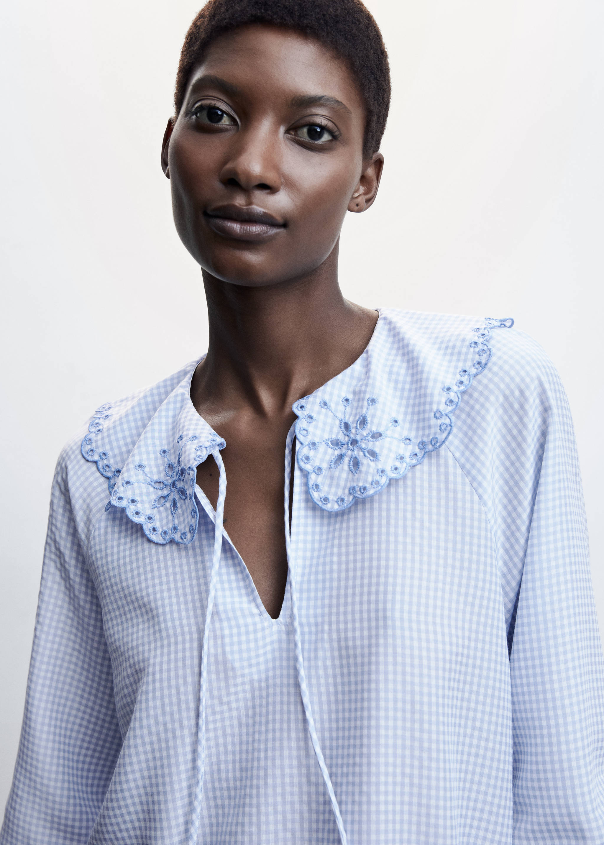 Krátké pyžamo se strukturou - Detail zboží 1