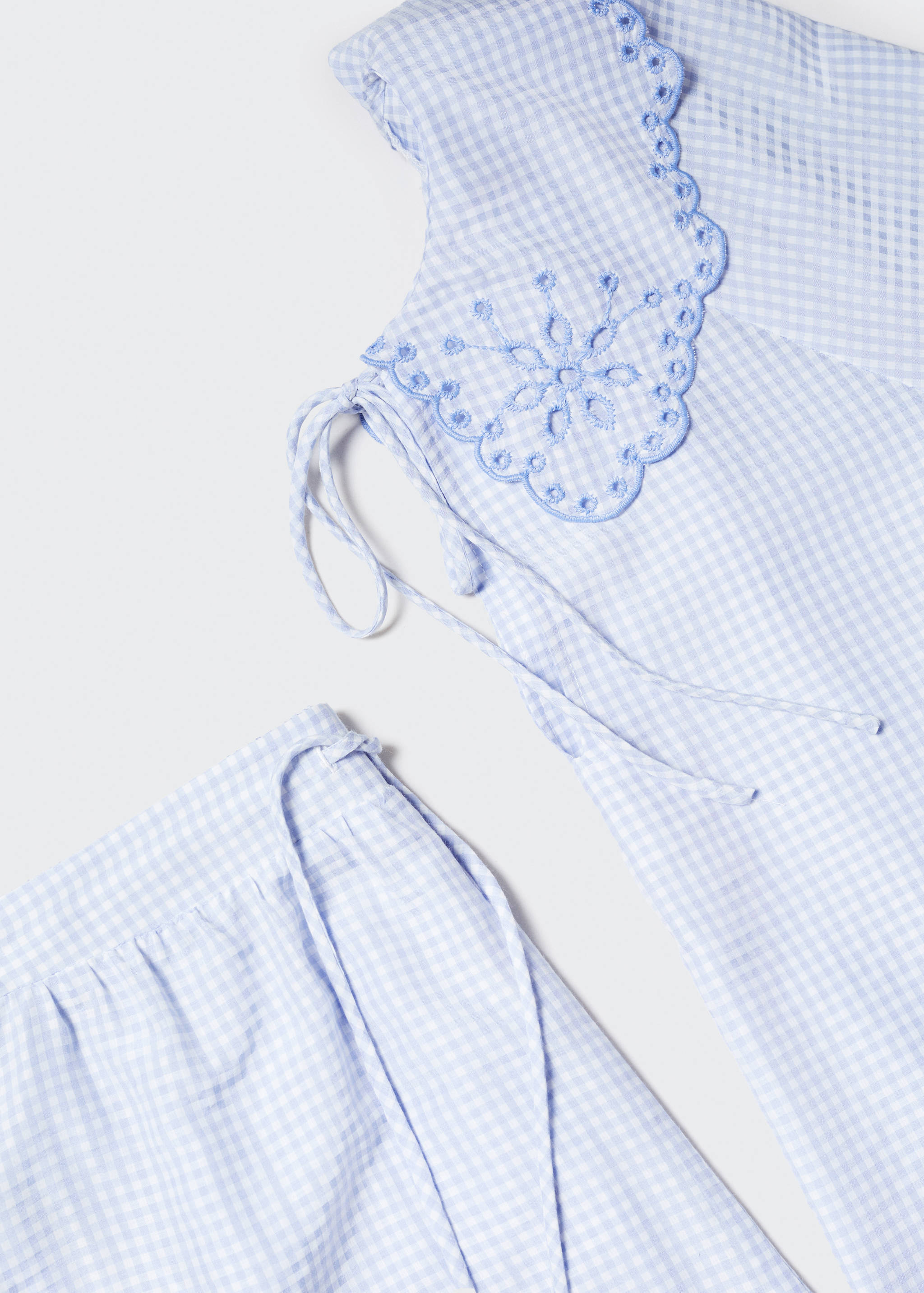 Krátké pyžamo se strukturou - Detail zboží 8