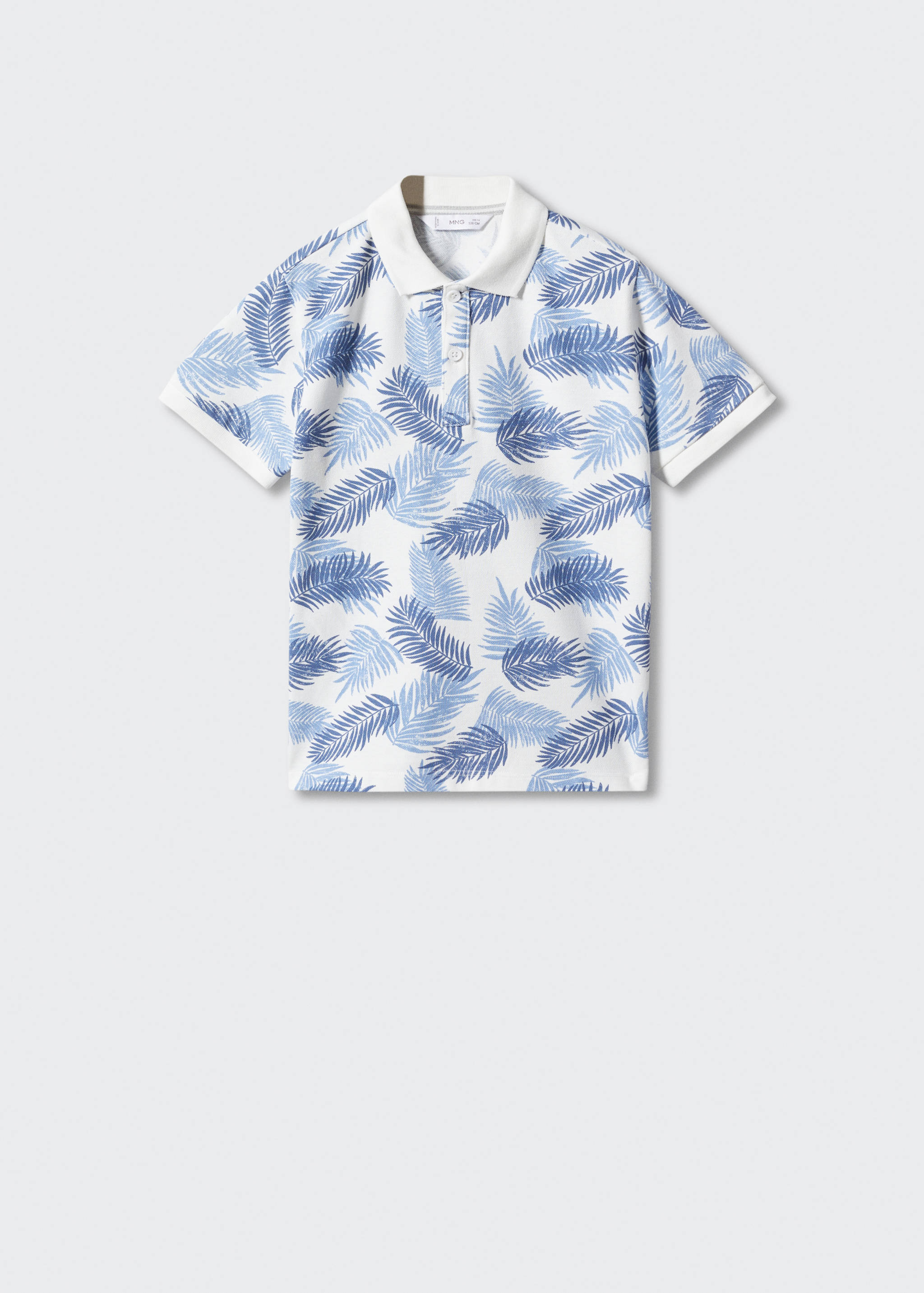 Polo-Shirt mit Palmenmotiv - Artikel ohne Model