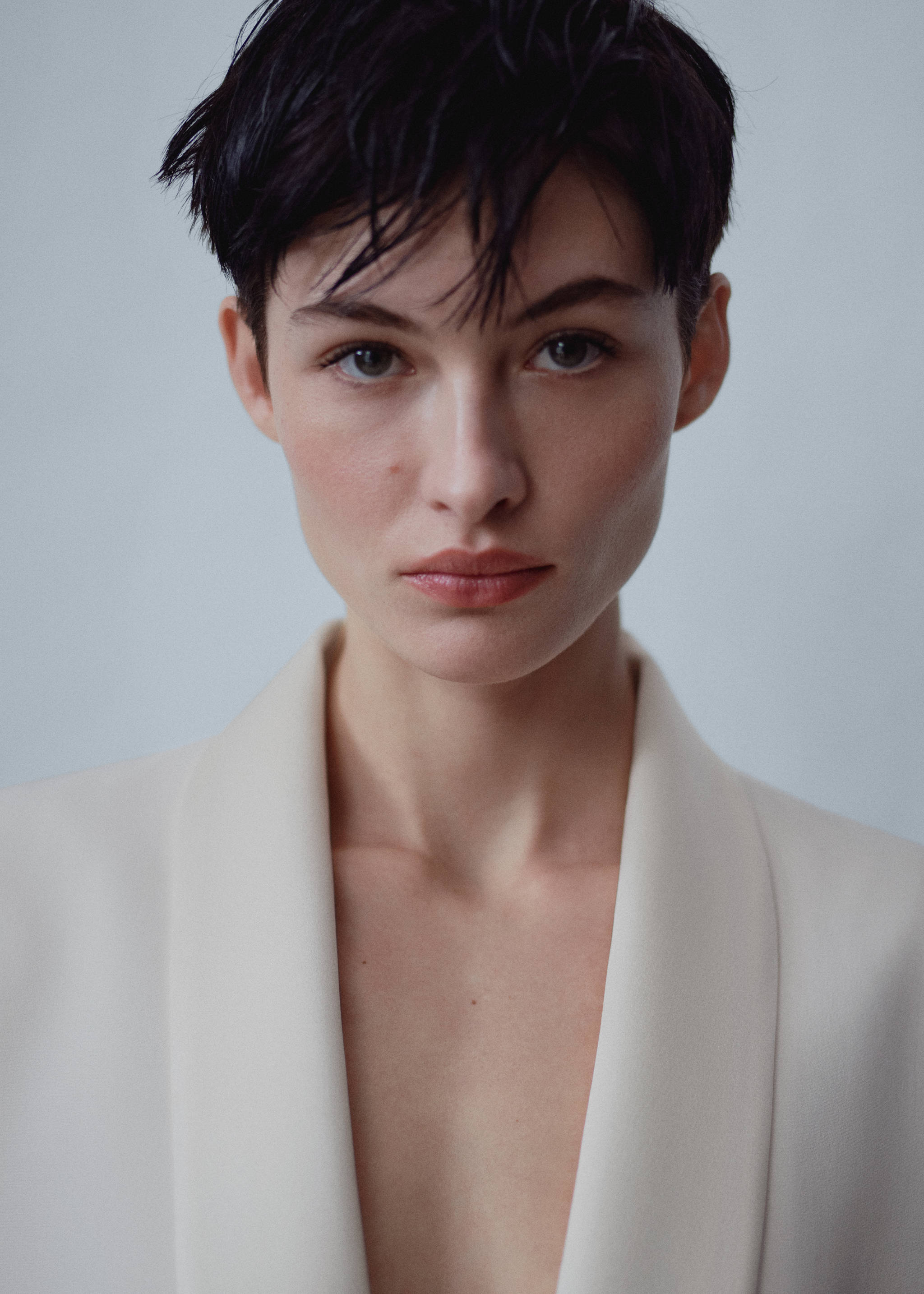 Veste tailleur détails satinés - Détail de l'article 4