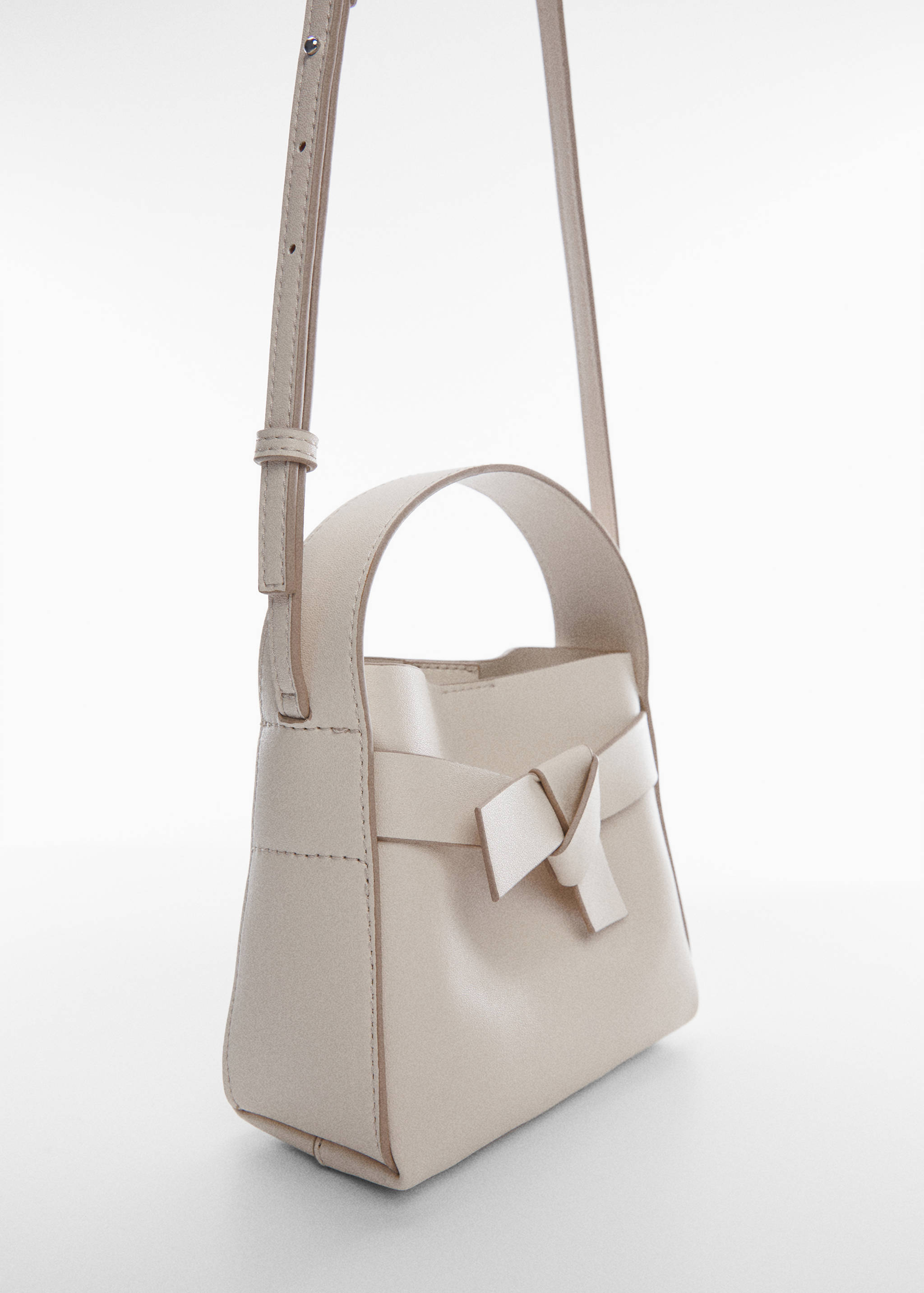 Bag with bow detail  - Medium plane