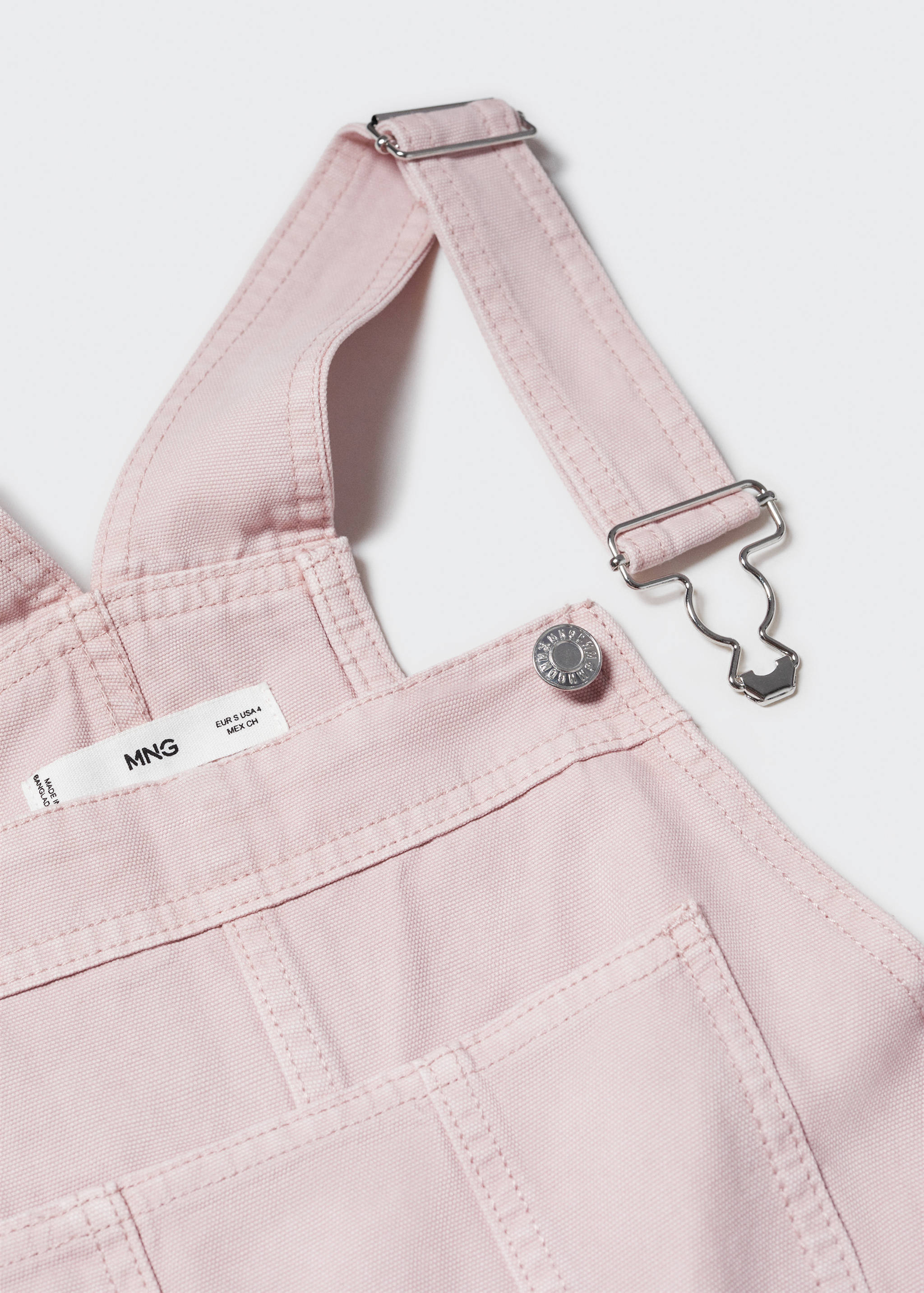 Gefütterte Jeans-Latzhose - Detail des Artikels 8