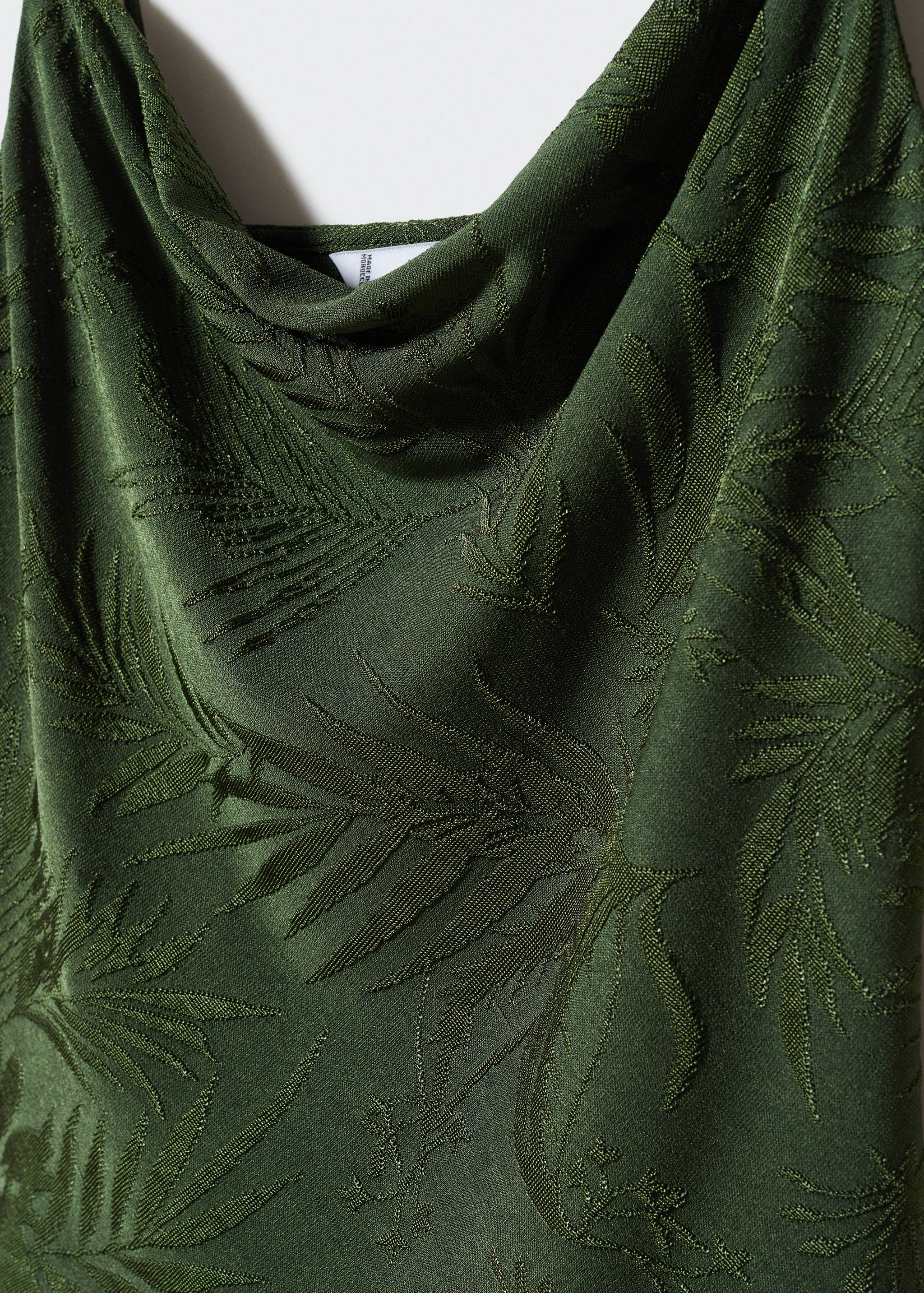 Drapierter Jacquard-Top - Detail des Artikels 8