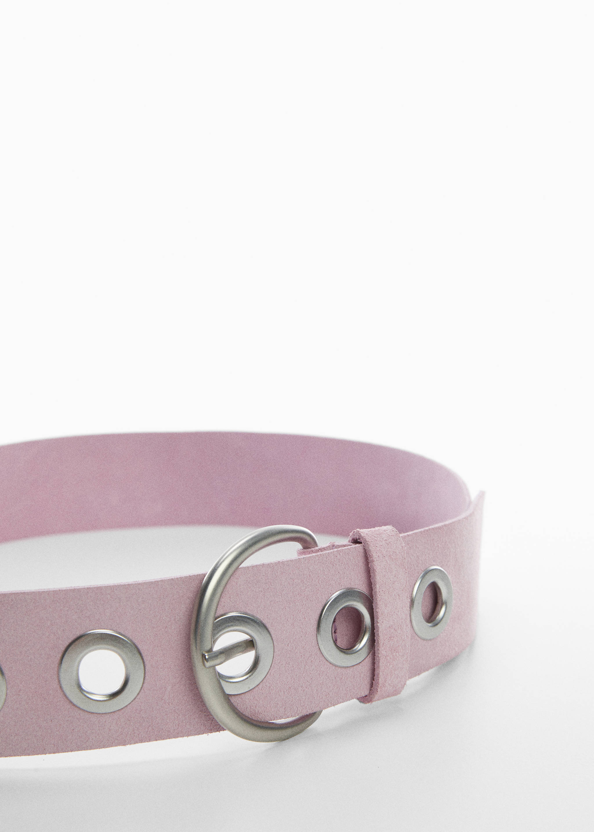 Cinturó pell anella - Pla mig