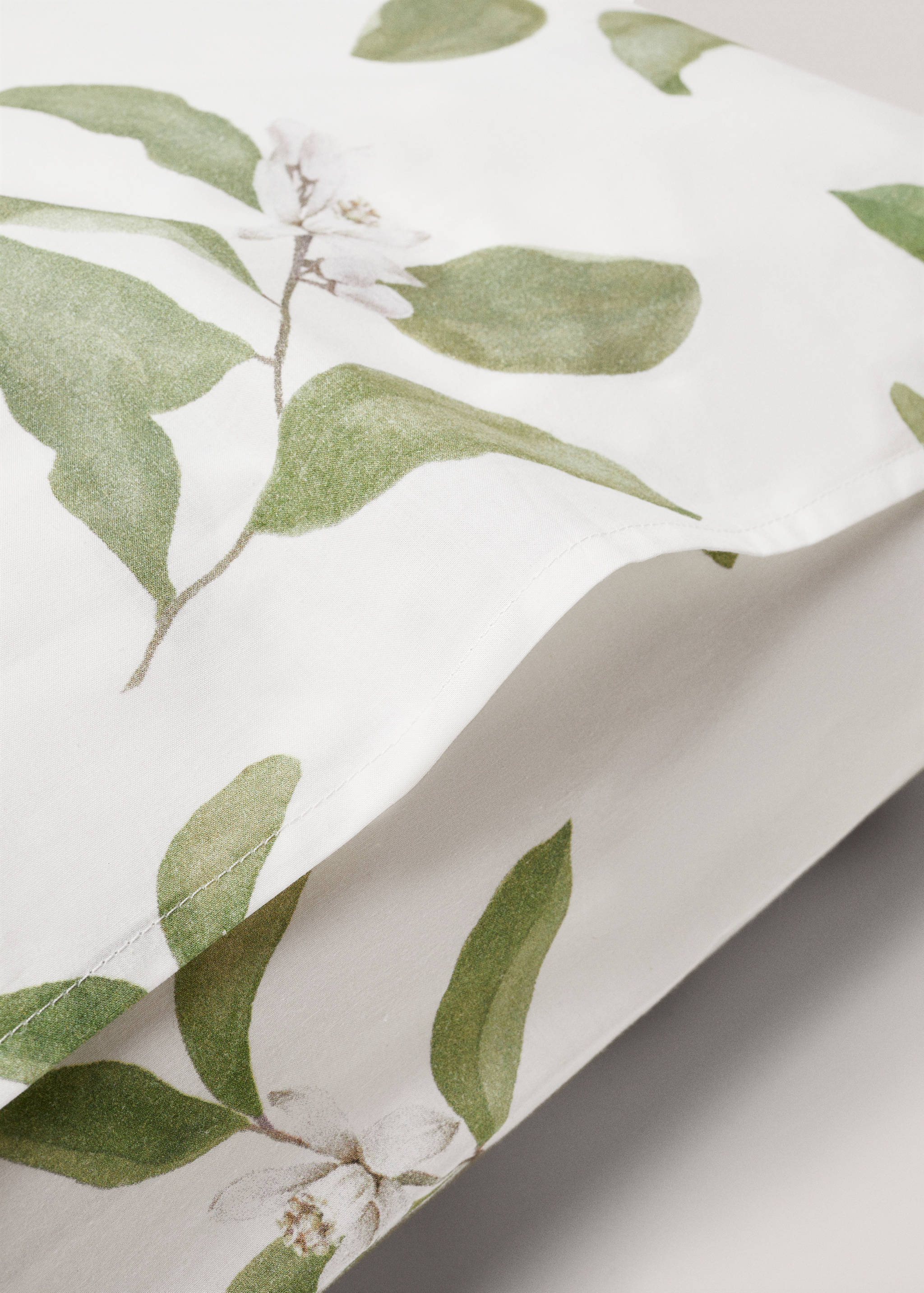 Housses de coussin imprimées feuilles 60x60 cm (Lot de deux) - Détail de l'article 3