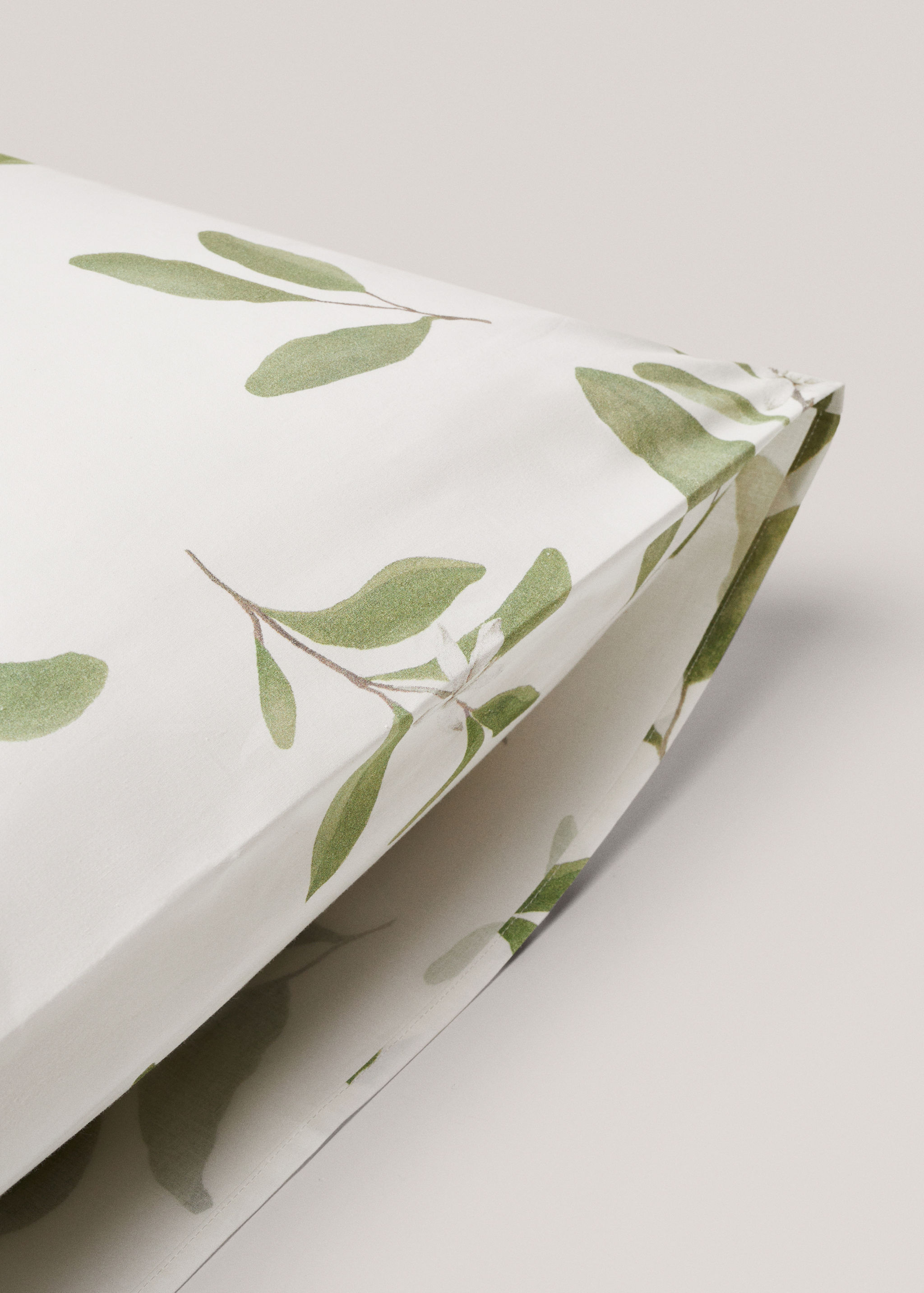 Housses de coussin imprimées feuilles 60x60 cm (Lot de deux) - Détail de l'article 2