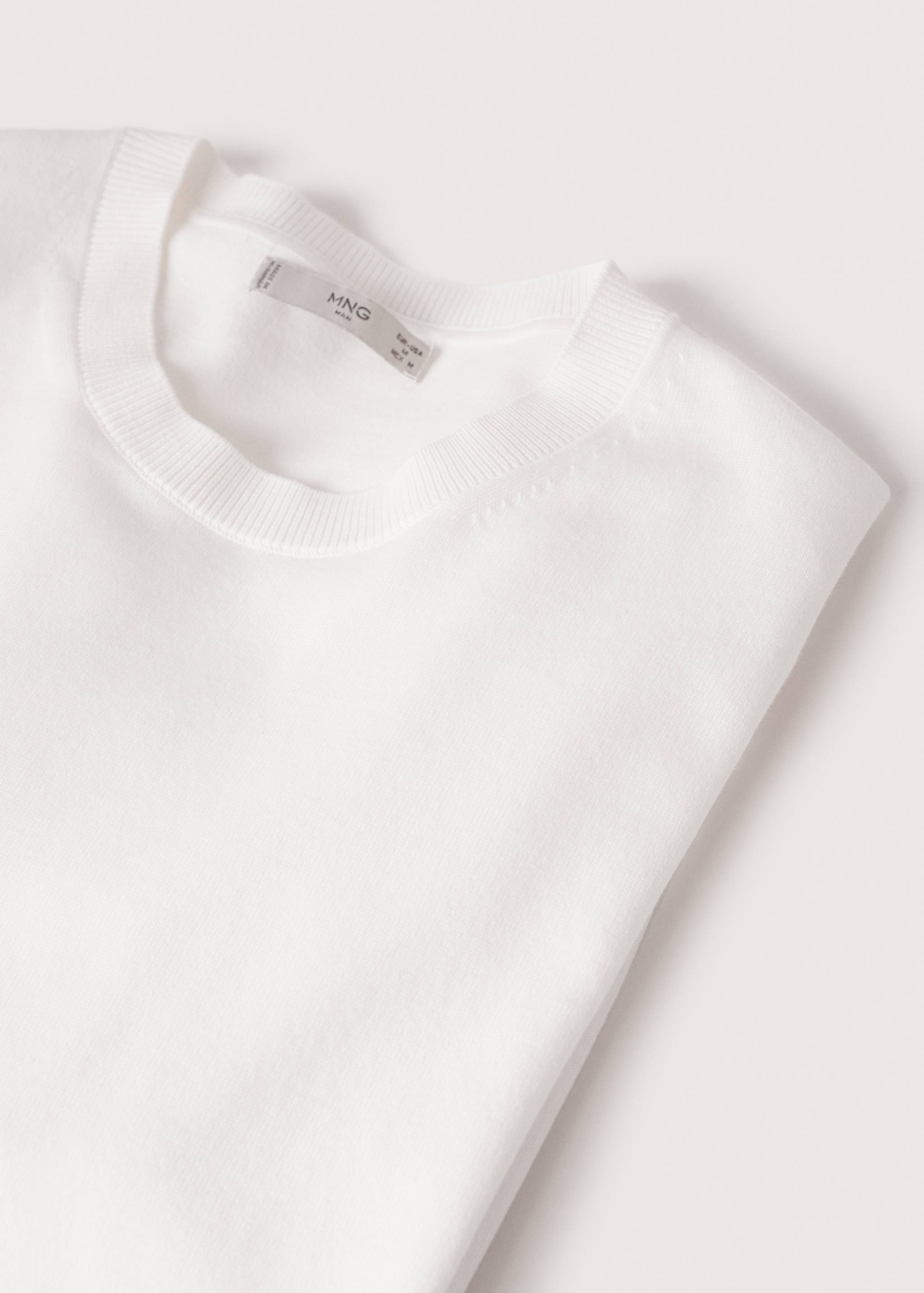 Slabý bavlněný svetr - Detail zboží 8