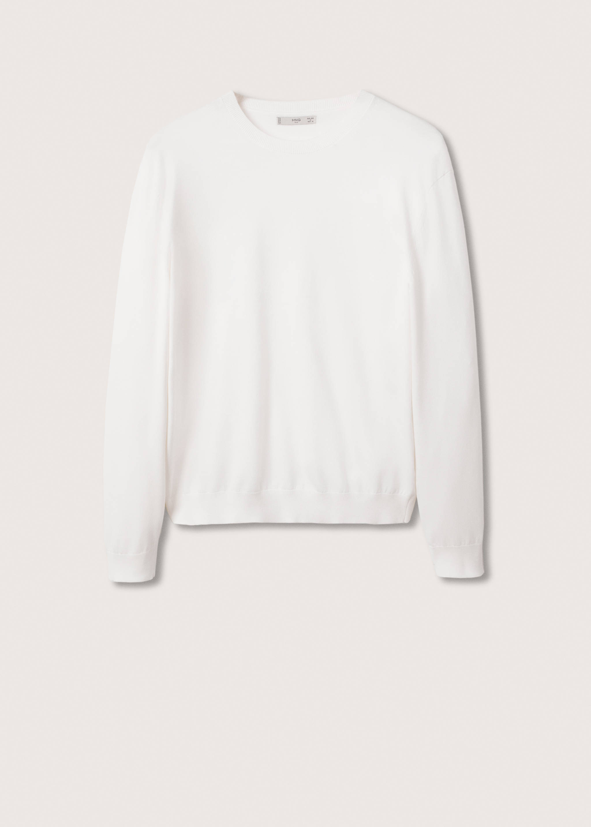 Slabý bavlněný svetr - Zboží bez modelu