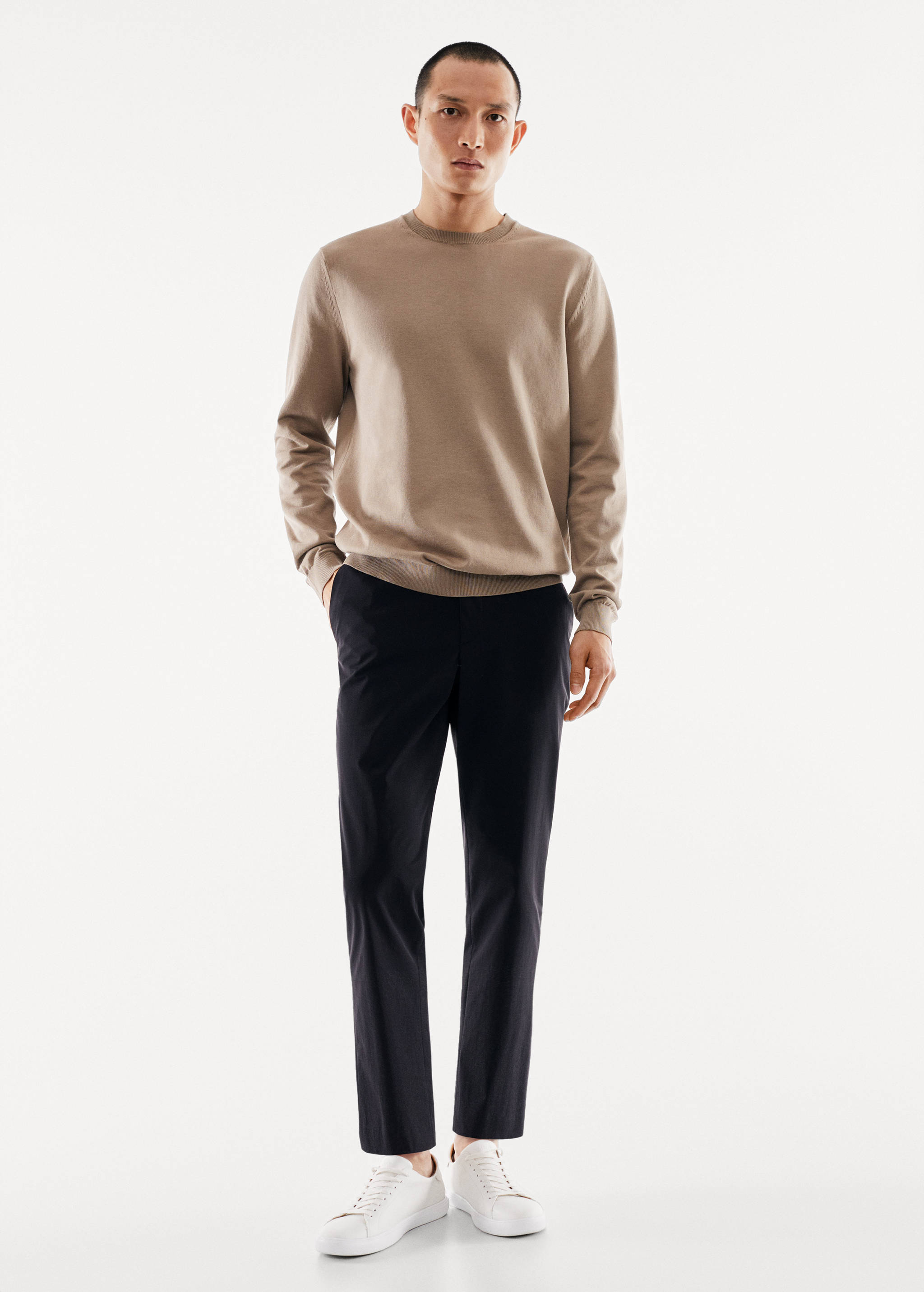 Slabý bavlněný svetr - Celkový náhled