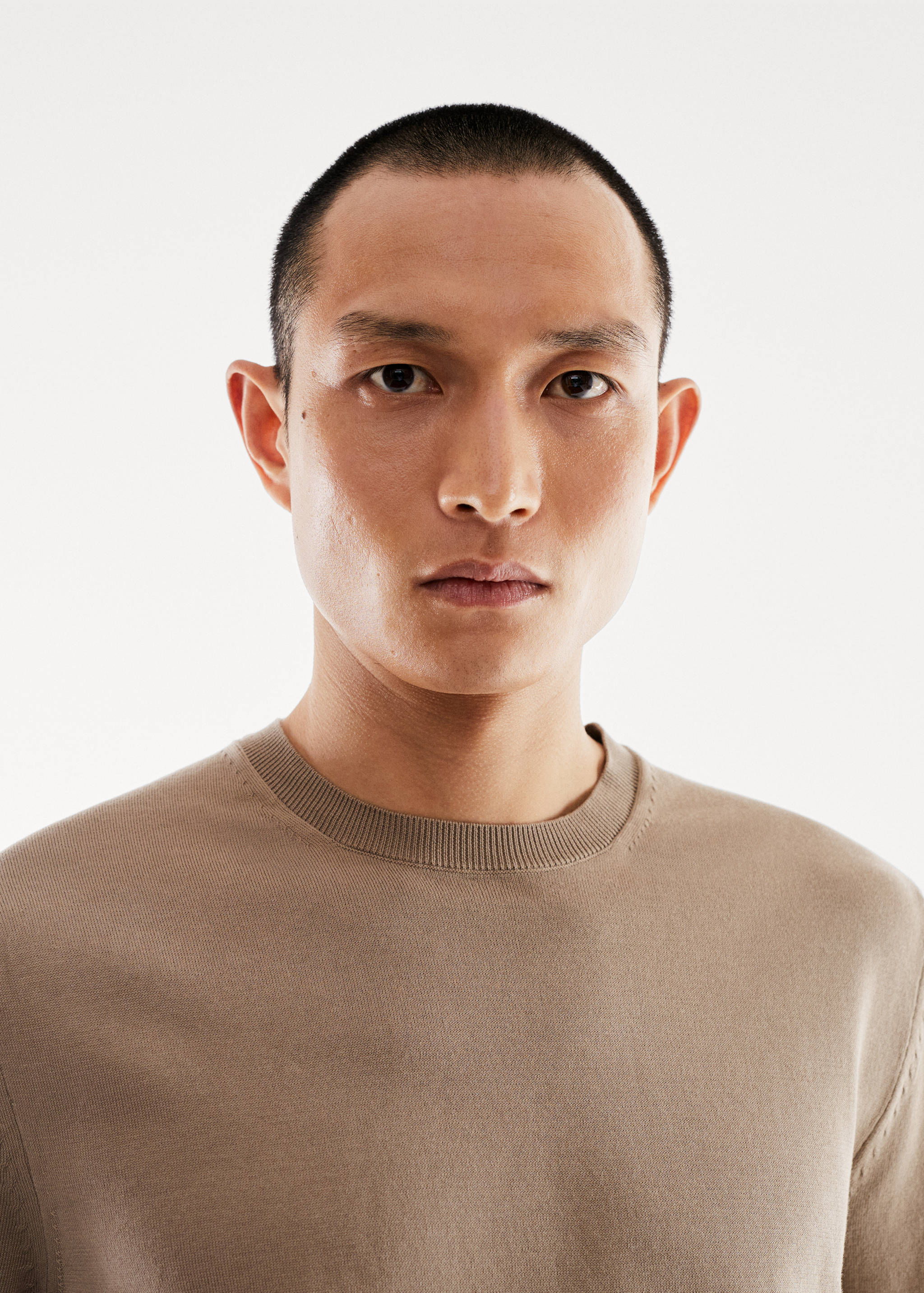 Slabý bavlněný svetr - Detail zboží 1