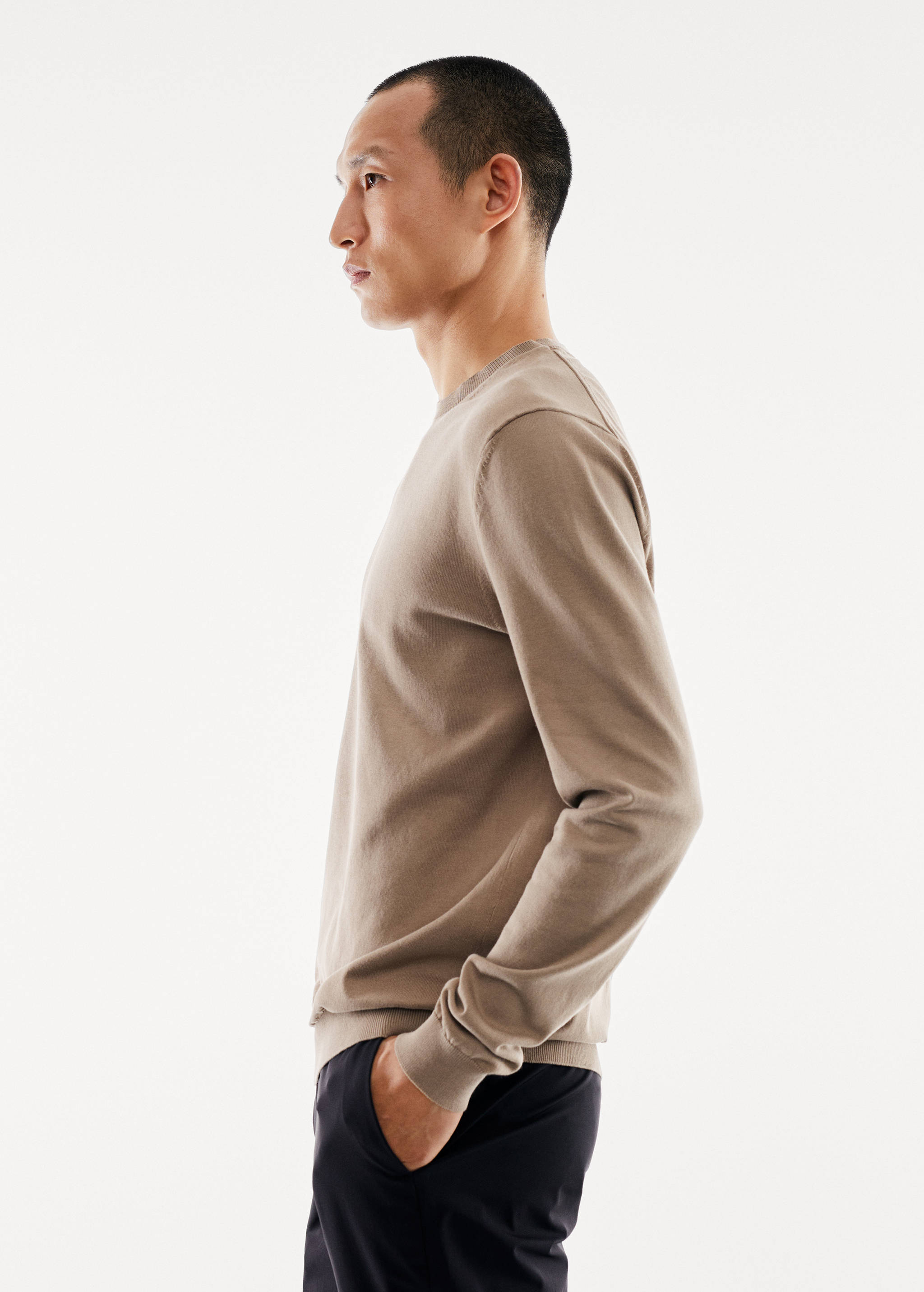 Slabý bavlněný svetr - Detail zboží 2