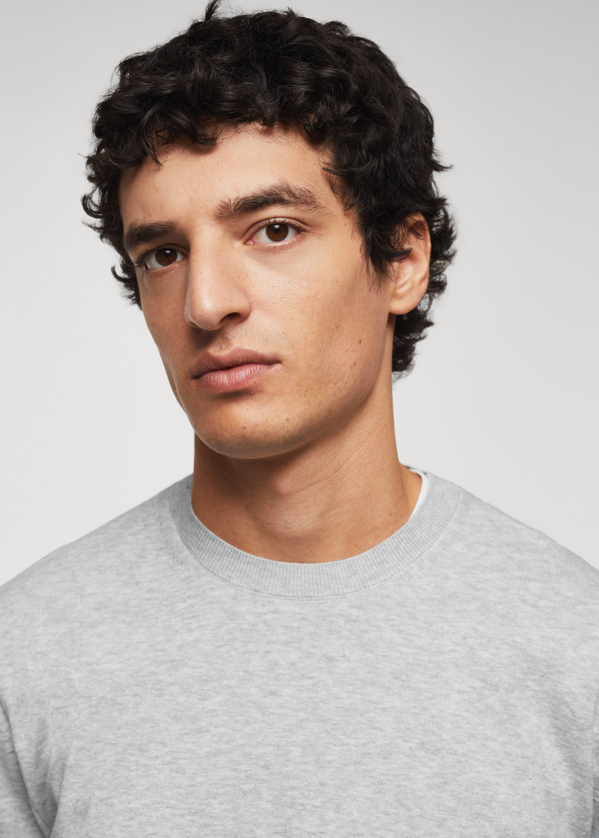 Slabý bavlněný svetr - Detail zboží 1