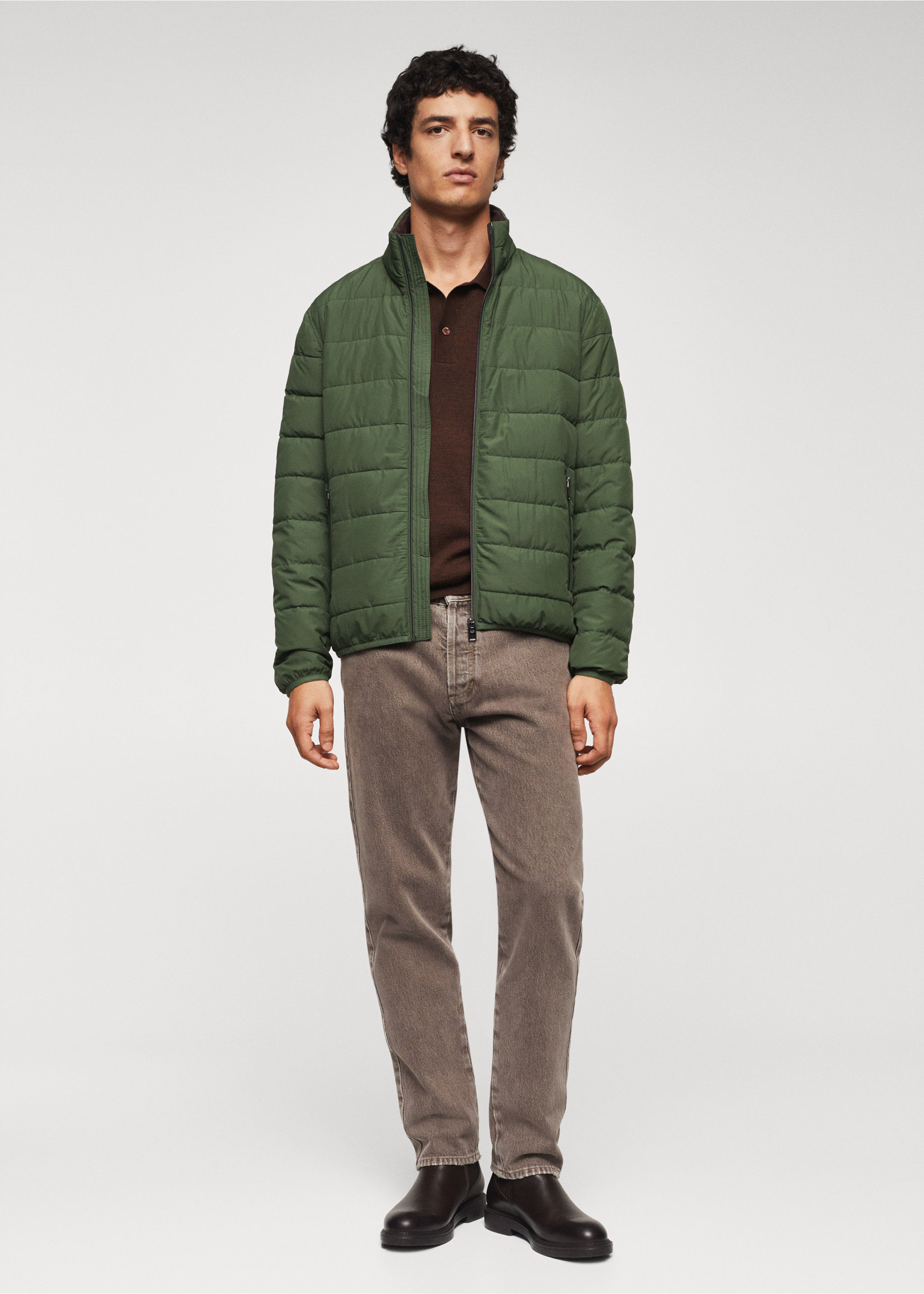 Ultra-light padded jacket - General plane