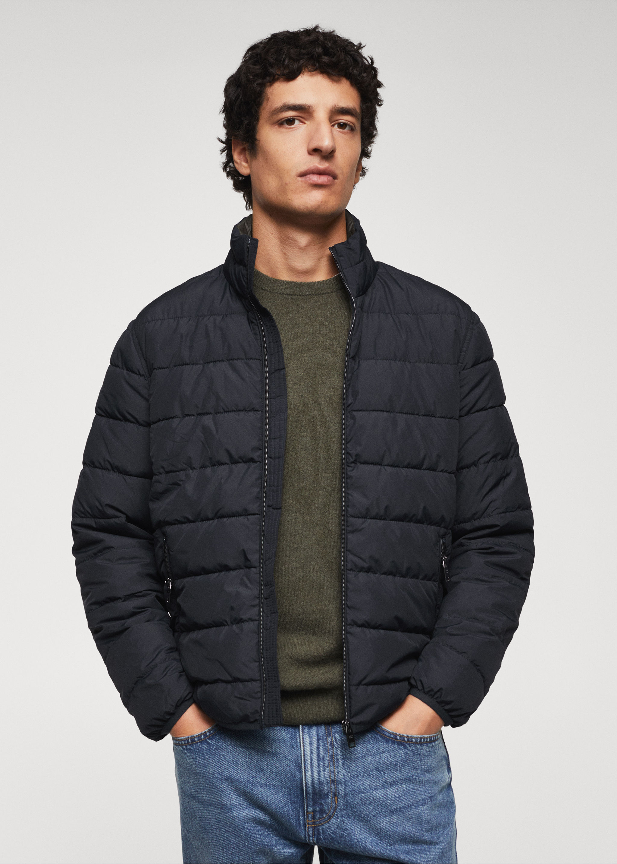 Ultra-light padded jacket - Medium plane