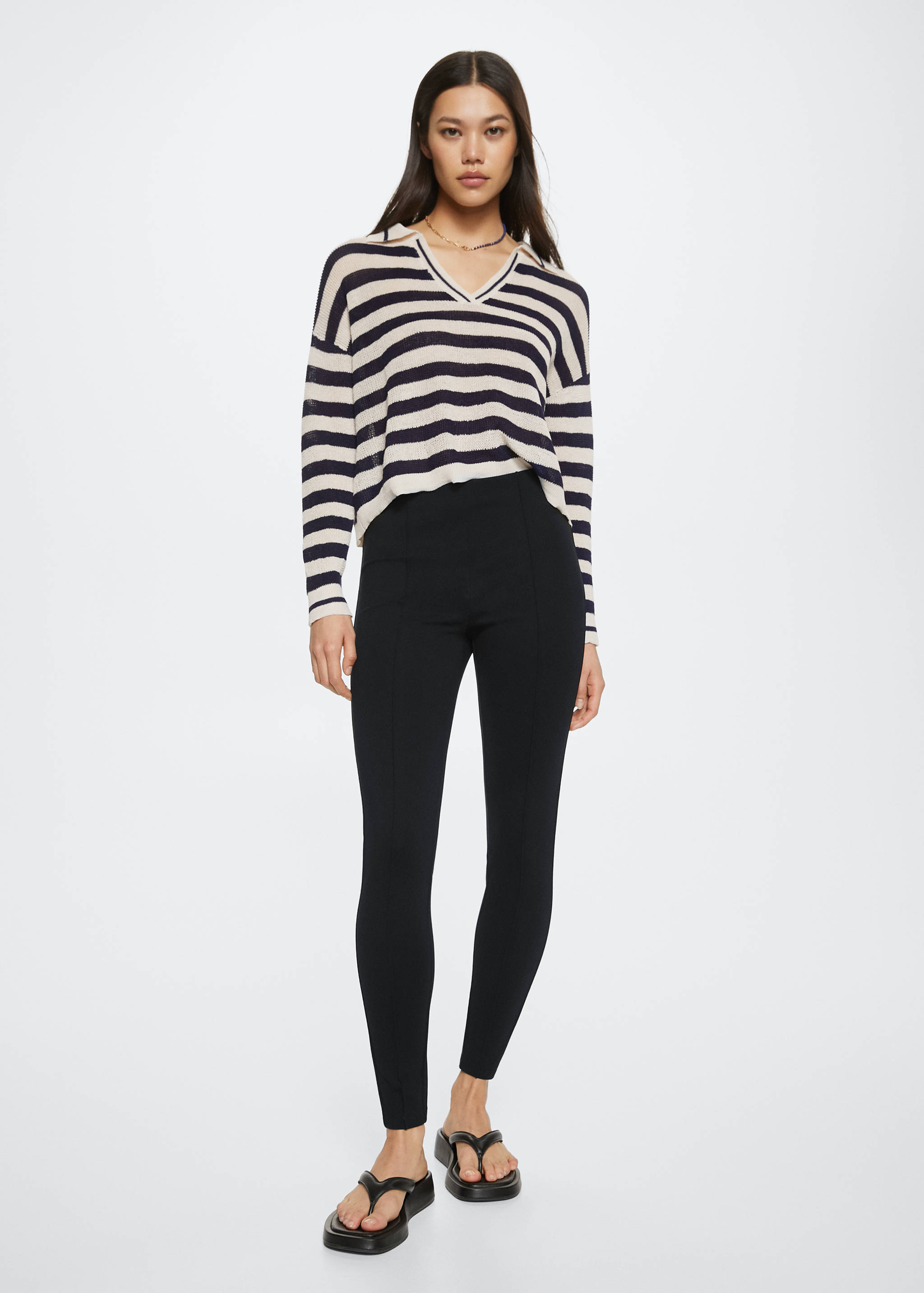 Decorative seam leggings - General plane