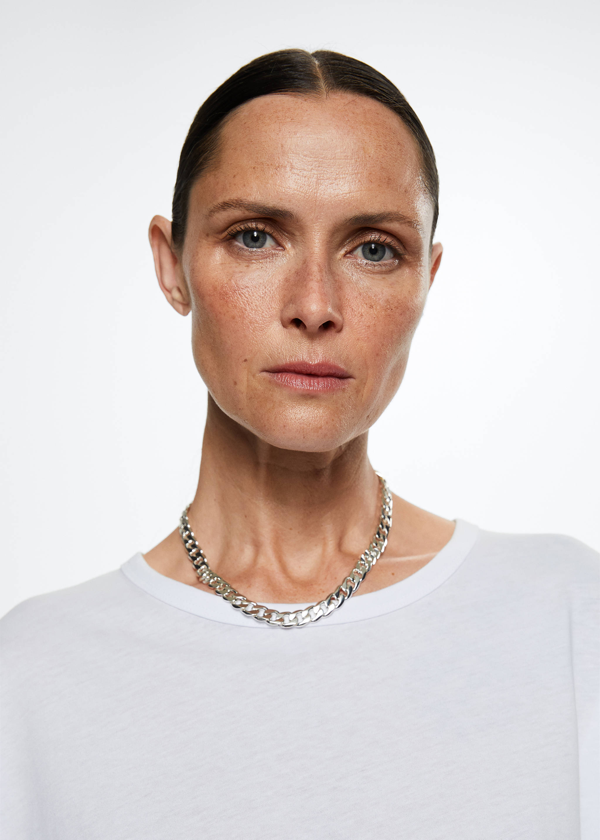 Oversize cotton T-shirt - Details of the article 1