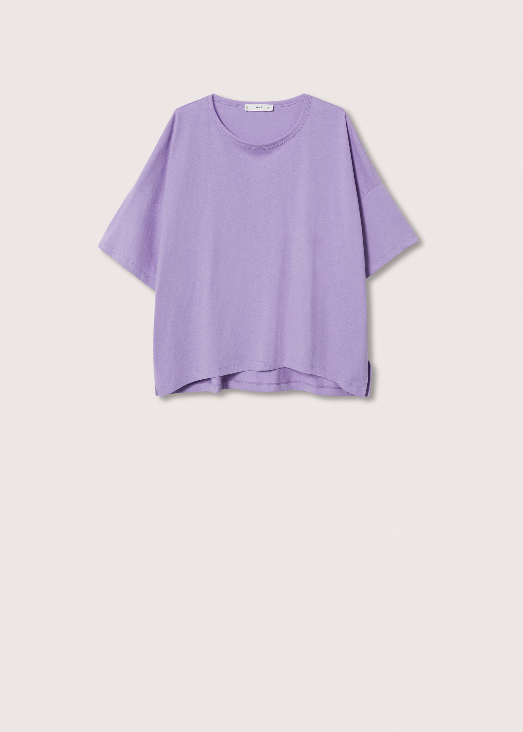 Oversize cotton T-shirt - Article without model