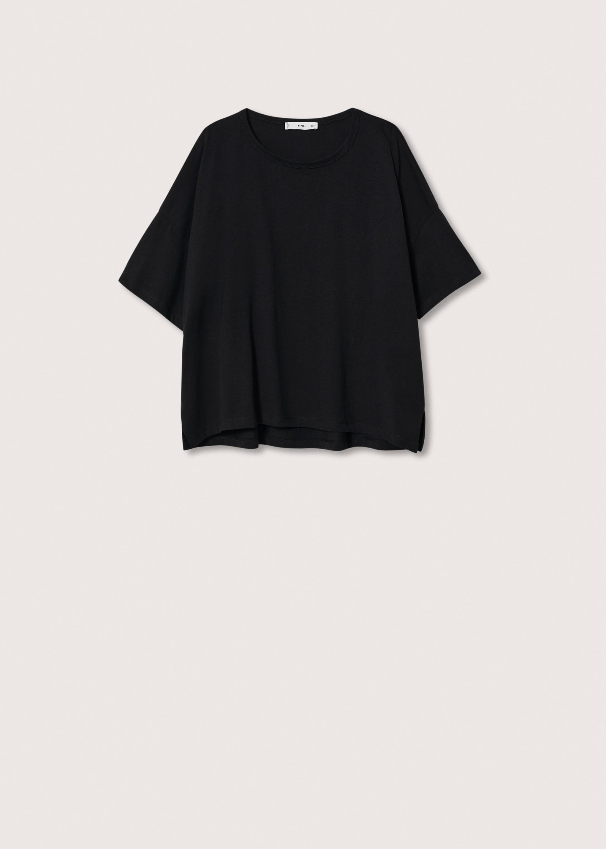 Oversize cotton T-shirt - Article without model