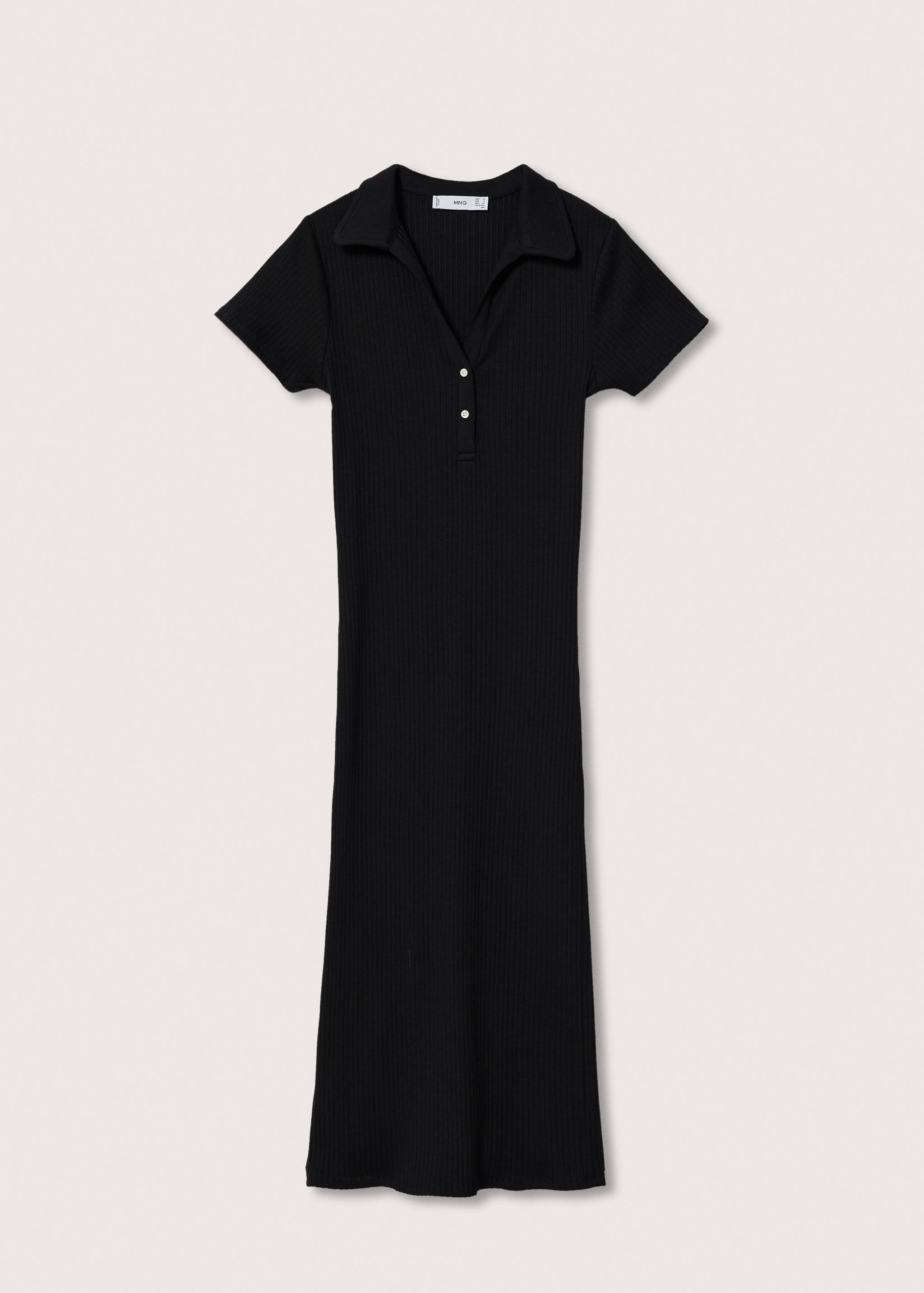 Vestido midi canalé - Artículo sin modelo