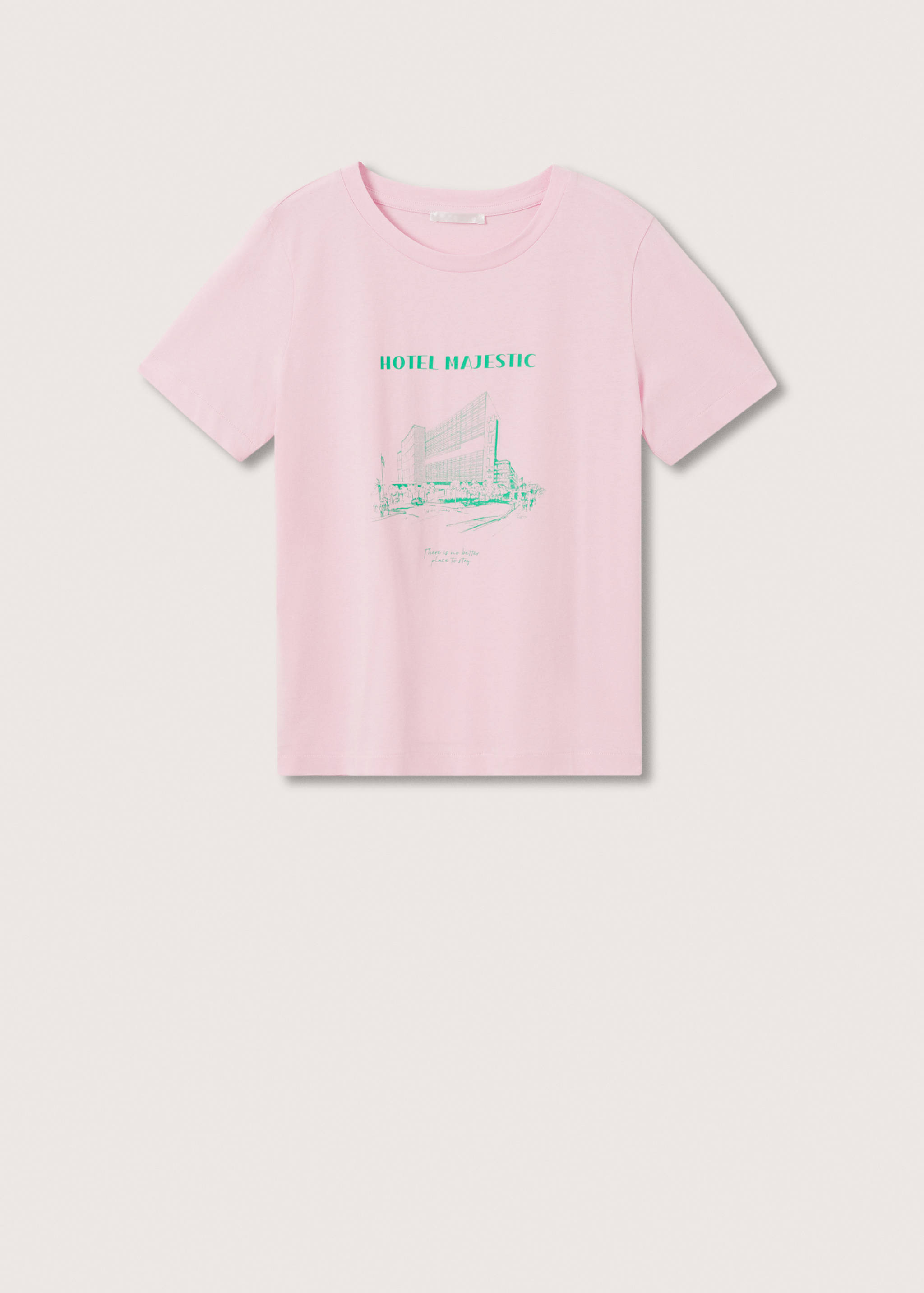 Samarreta barreja cotó estampada - Article sense model