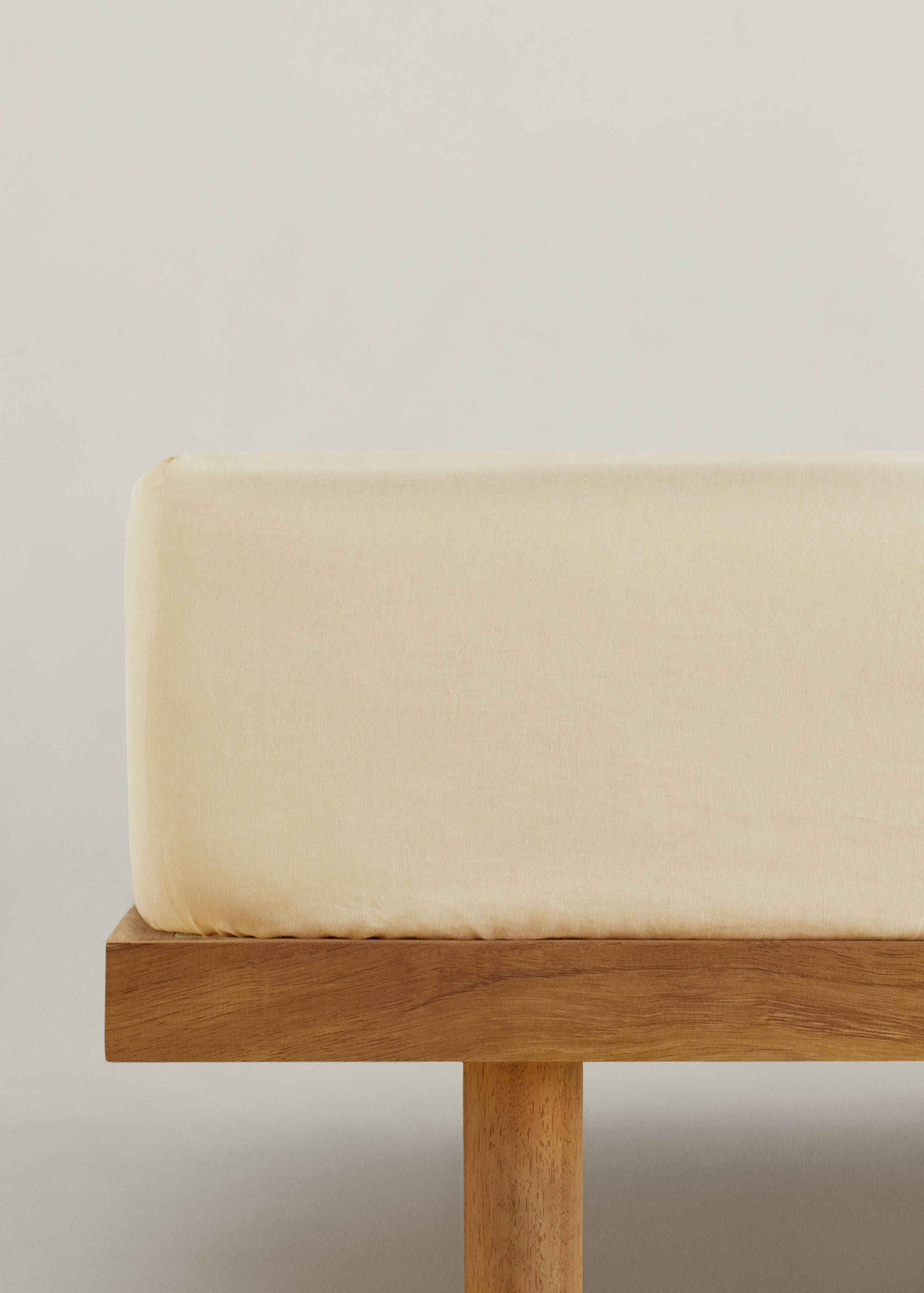 Spannbetttuch aus 100 % Leinen für 150/160 cm Bett - Artikel ohne Model