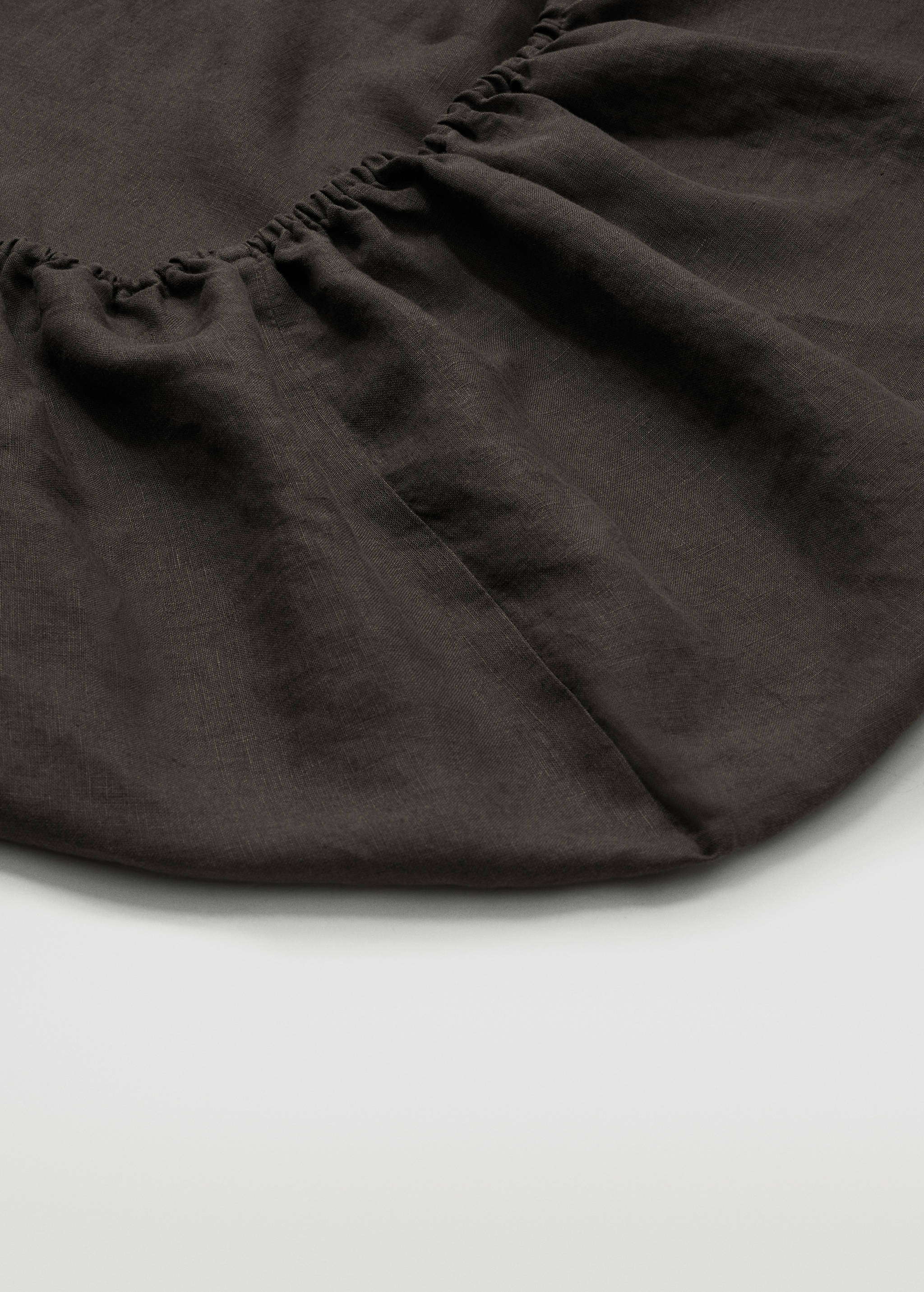 Spannbetttuch aus 100 % Leinen für 150/160 cm Bett - Detail des Artikels 2