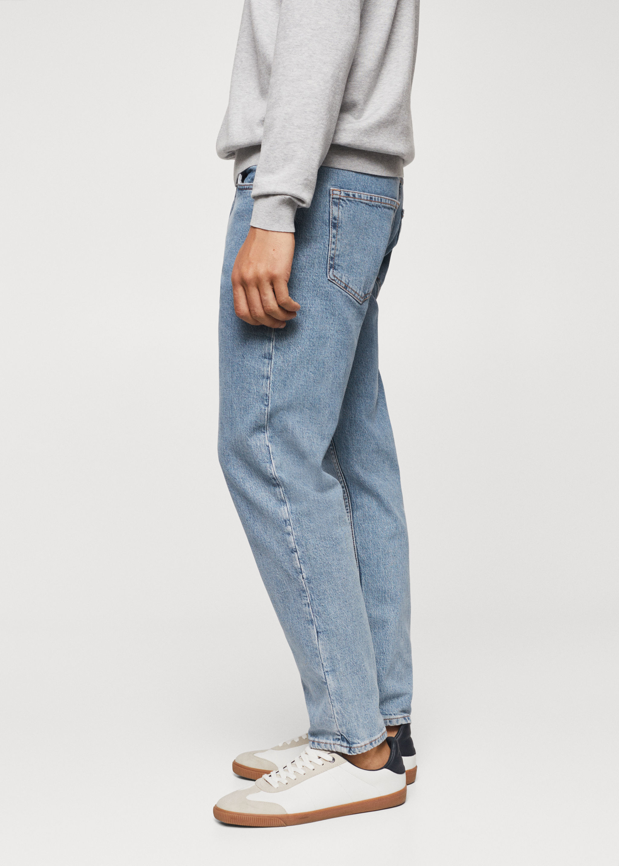 Jeans Ben tapered e cropped - Pormenor do artigo 2