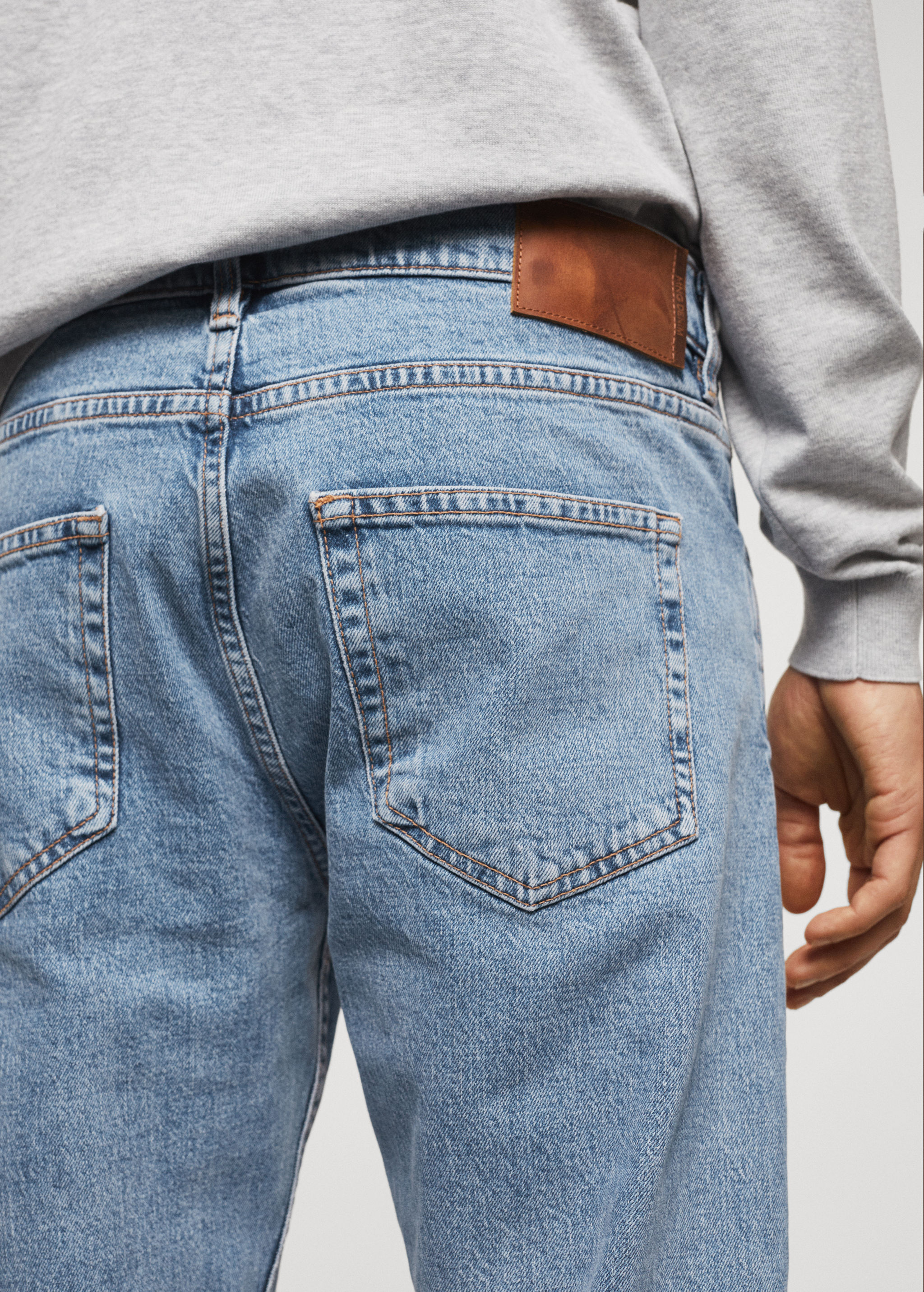 Jeans Ben tapered e cropped - Pormenor do artigo 3