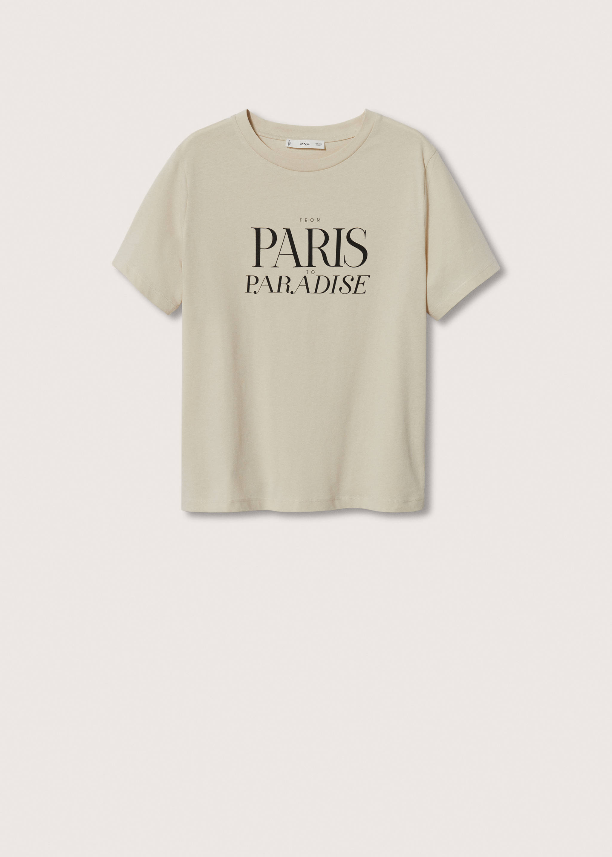 Printed cotton shirt - Article without model