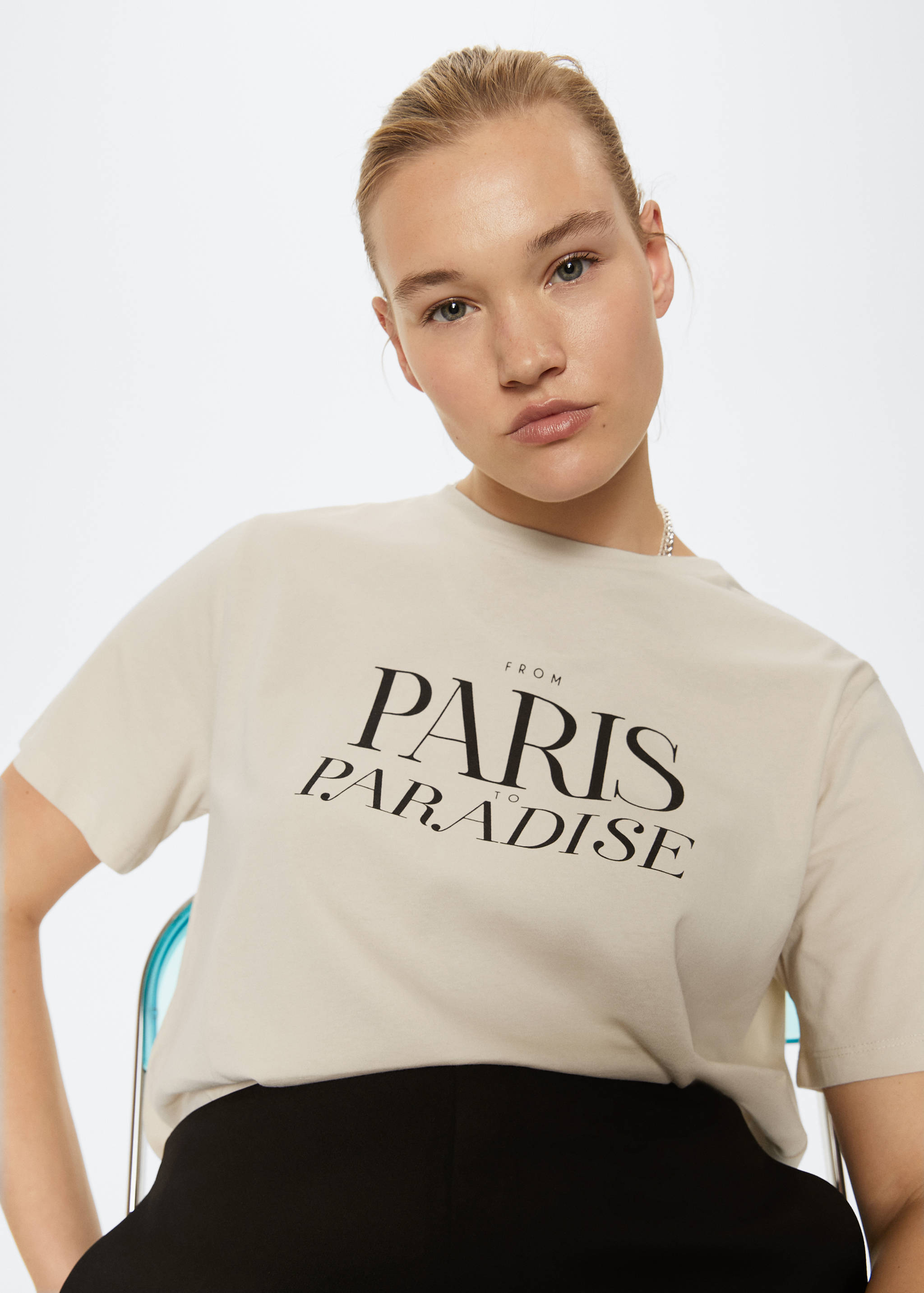 Printed cotton shirt - Details of the article 3