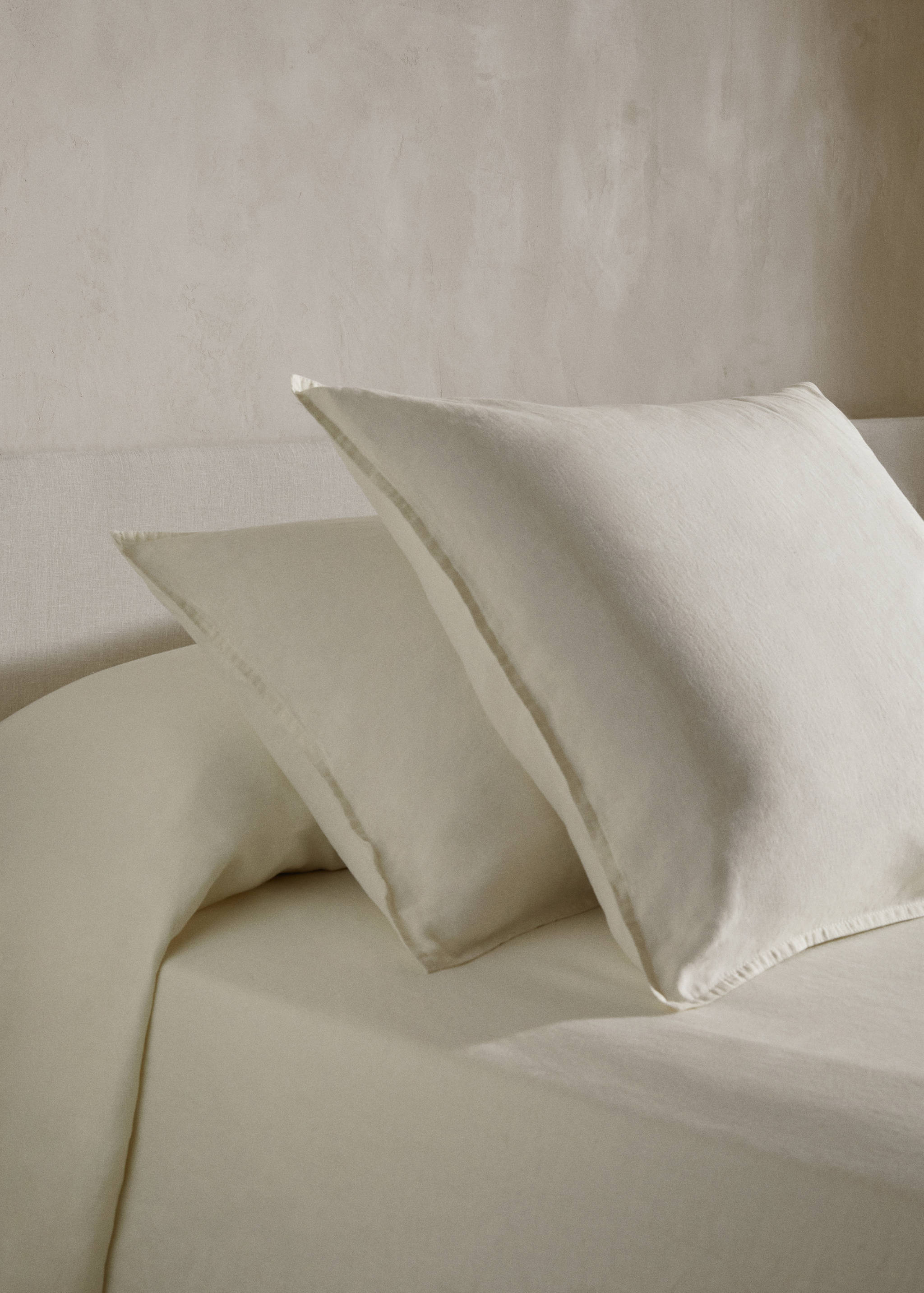 100% linen cushion case set 60X60cm - General plane
