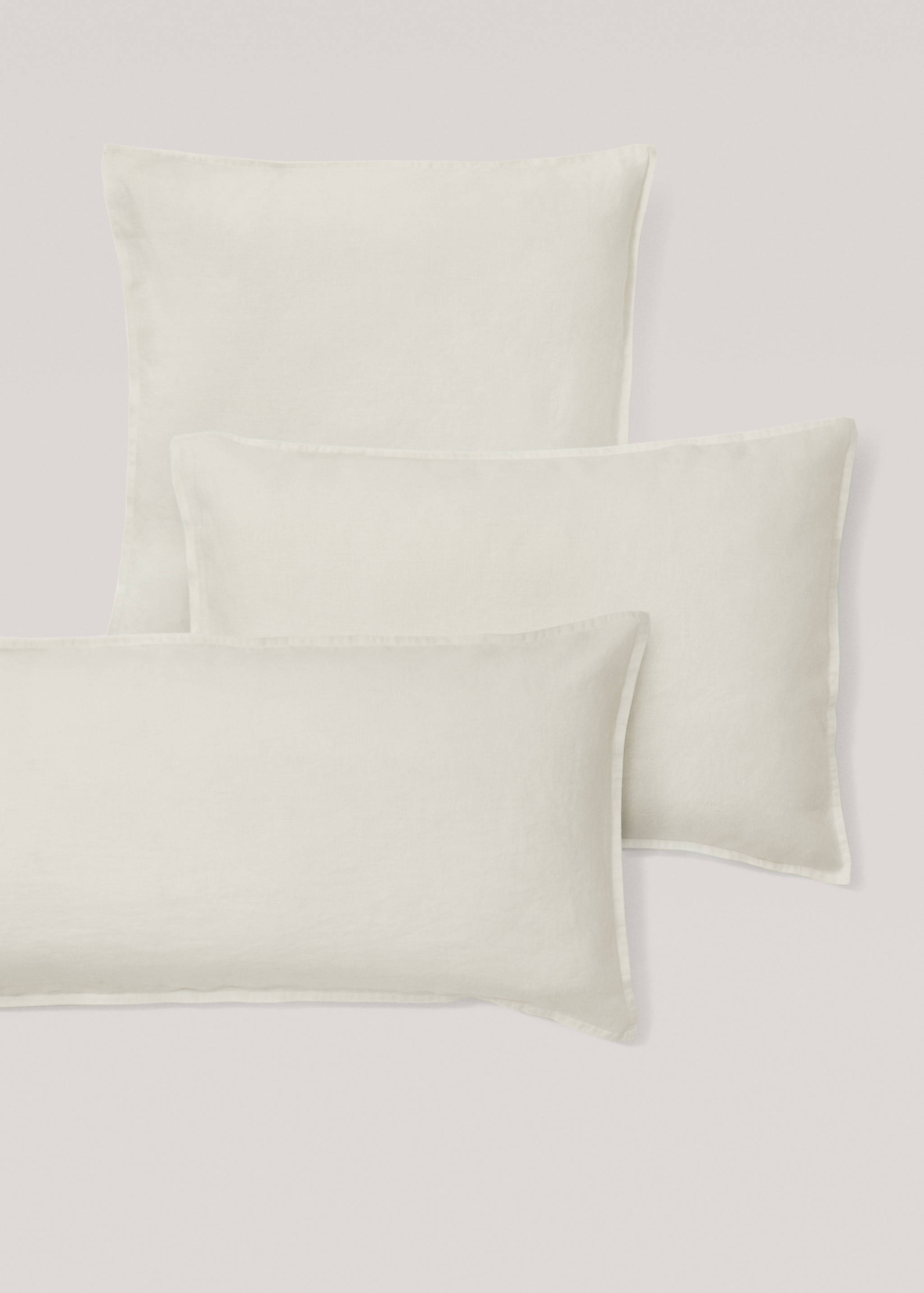 100% linen cushion case set 60X60cm - Details of the article 6