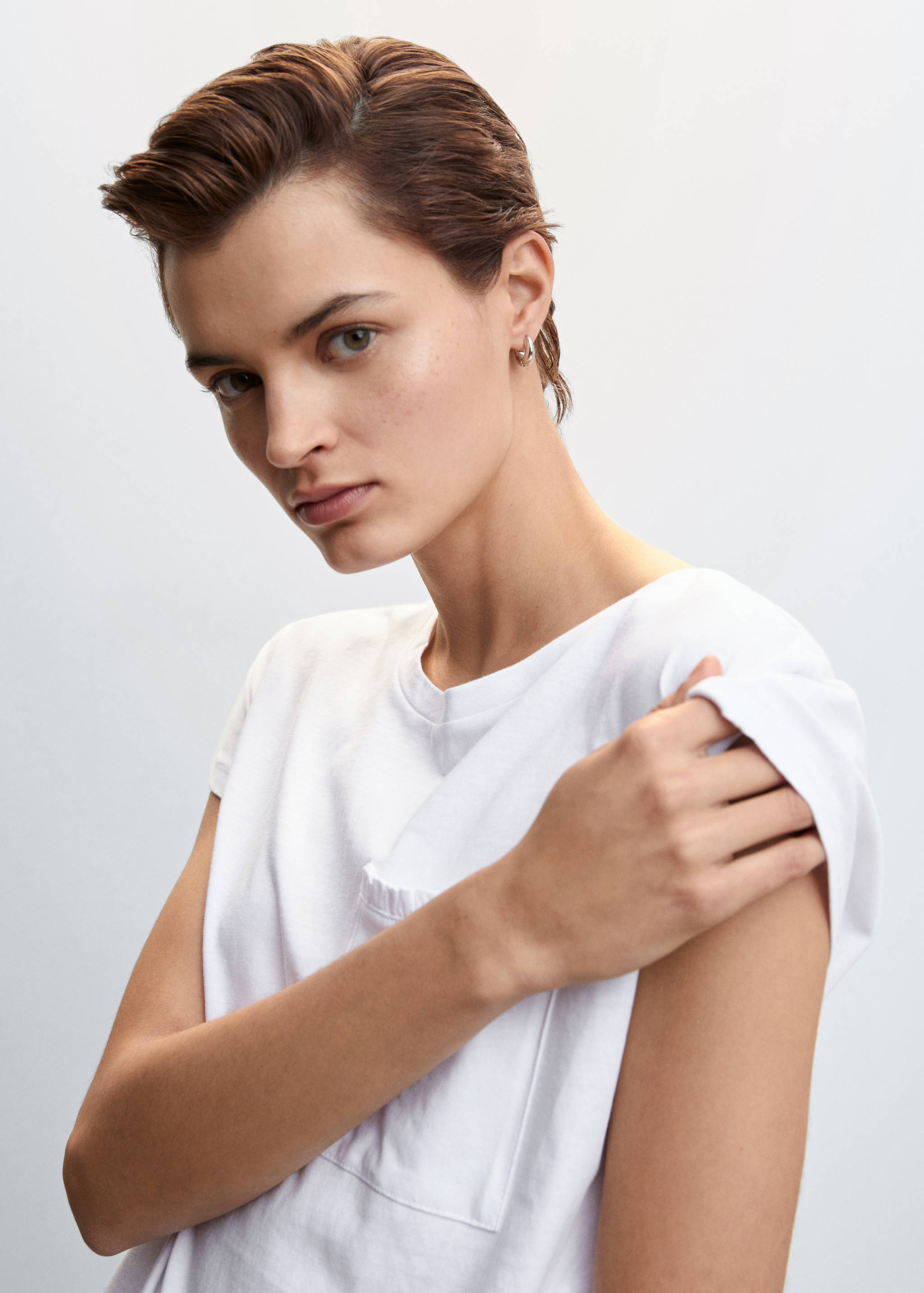 Πουκάμισο βαμβακερό με τσέπη - Λεπτομέρεια του προϊόντος 1