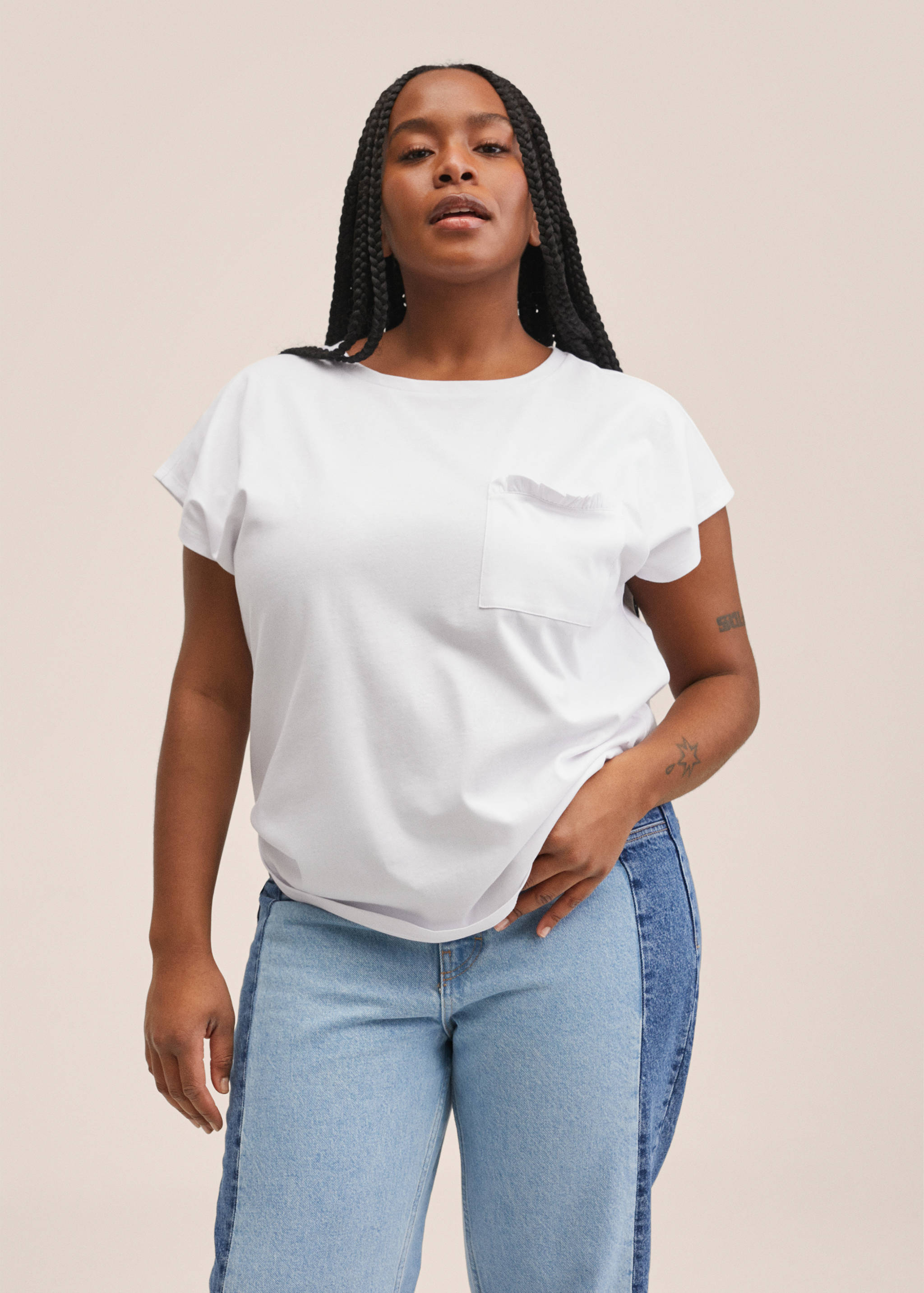 Πουκάμισο βαμβακερό με τσέπη - Λεπτομέρεια του προϊόντος 3