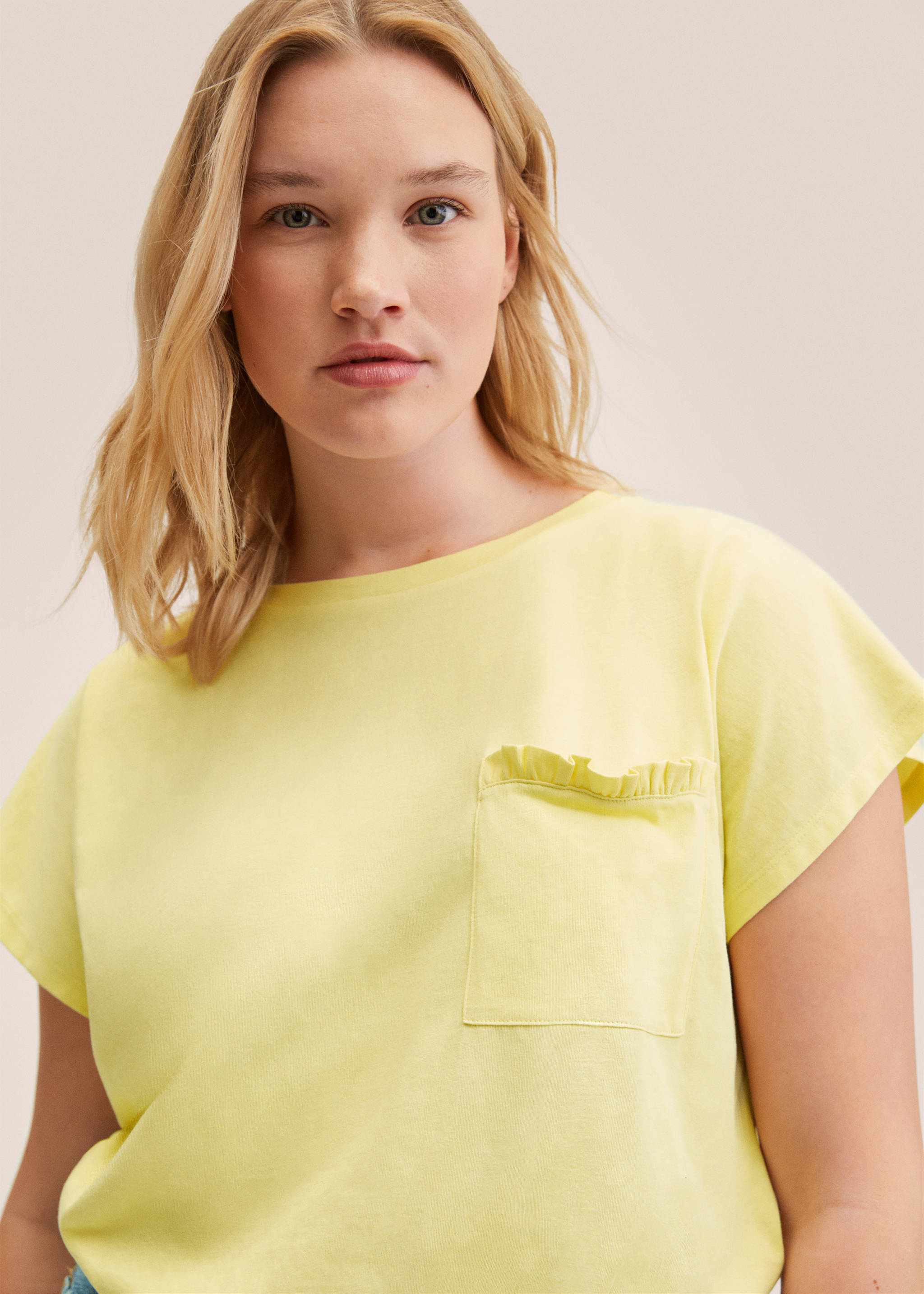 Πουκάμισο βαμβακερό με τσέπη - Λεπτομέρεια του προϊόντος 4