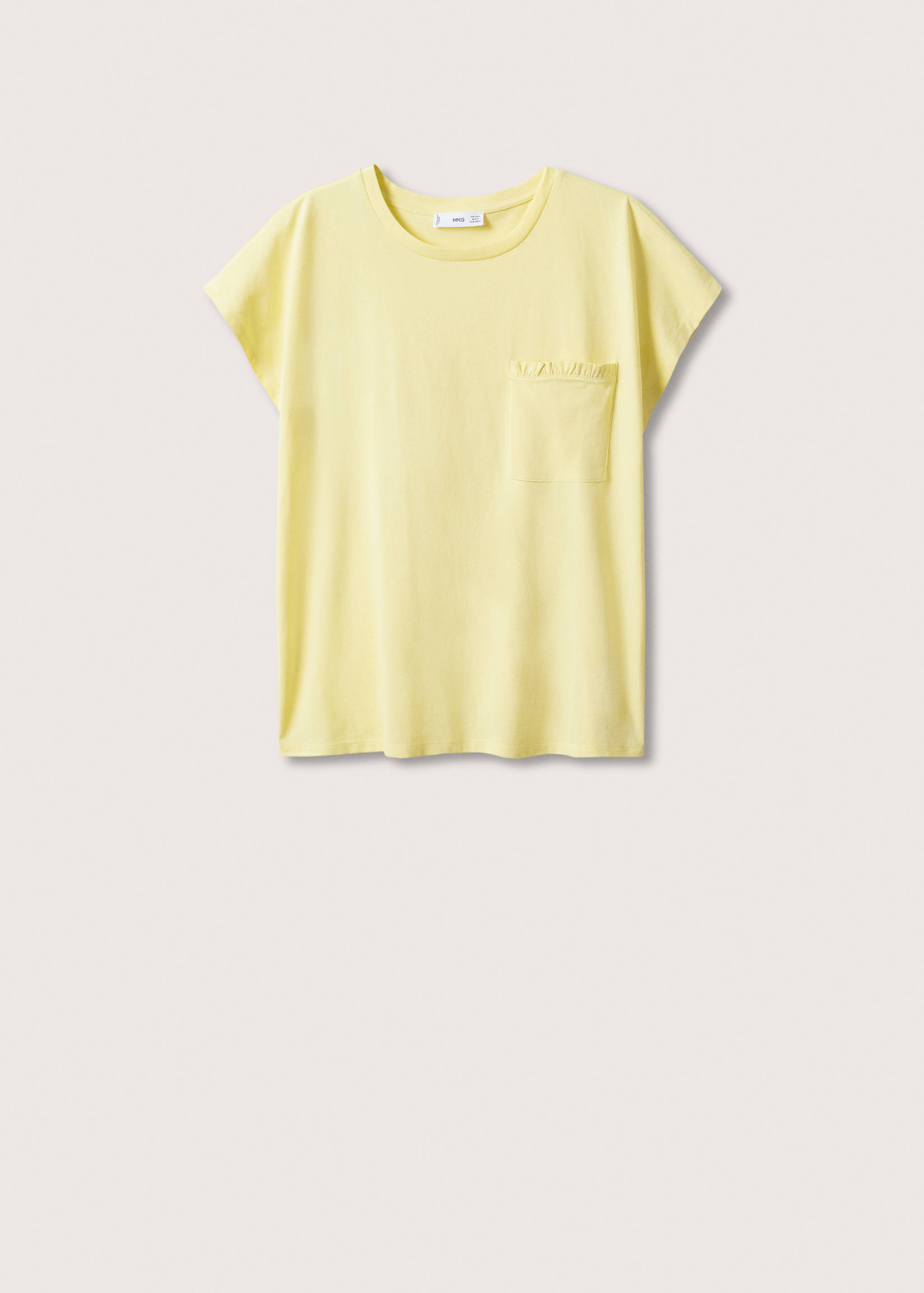 Πουκάμισο βαμβακερό με τσέπη - Προϊόν χωρίς μοντέλο