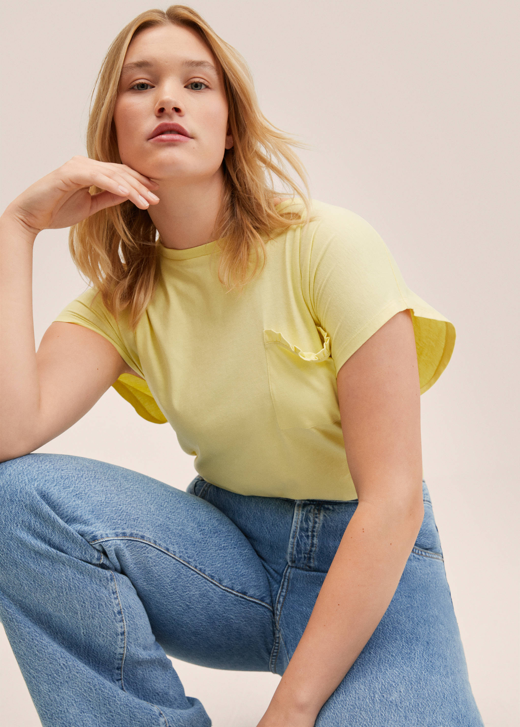 Πουκάμισο βαμβακερό με τσέπη - Λεπτομέρεια του προϊόντος 5