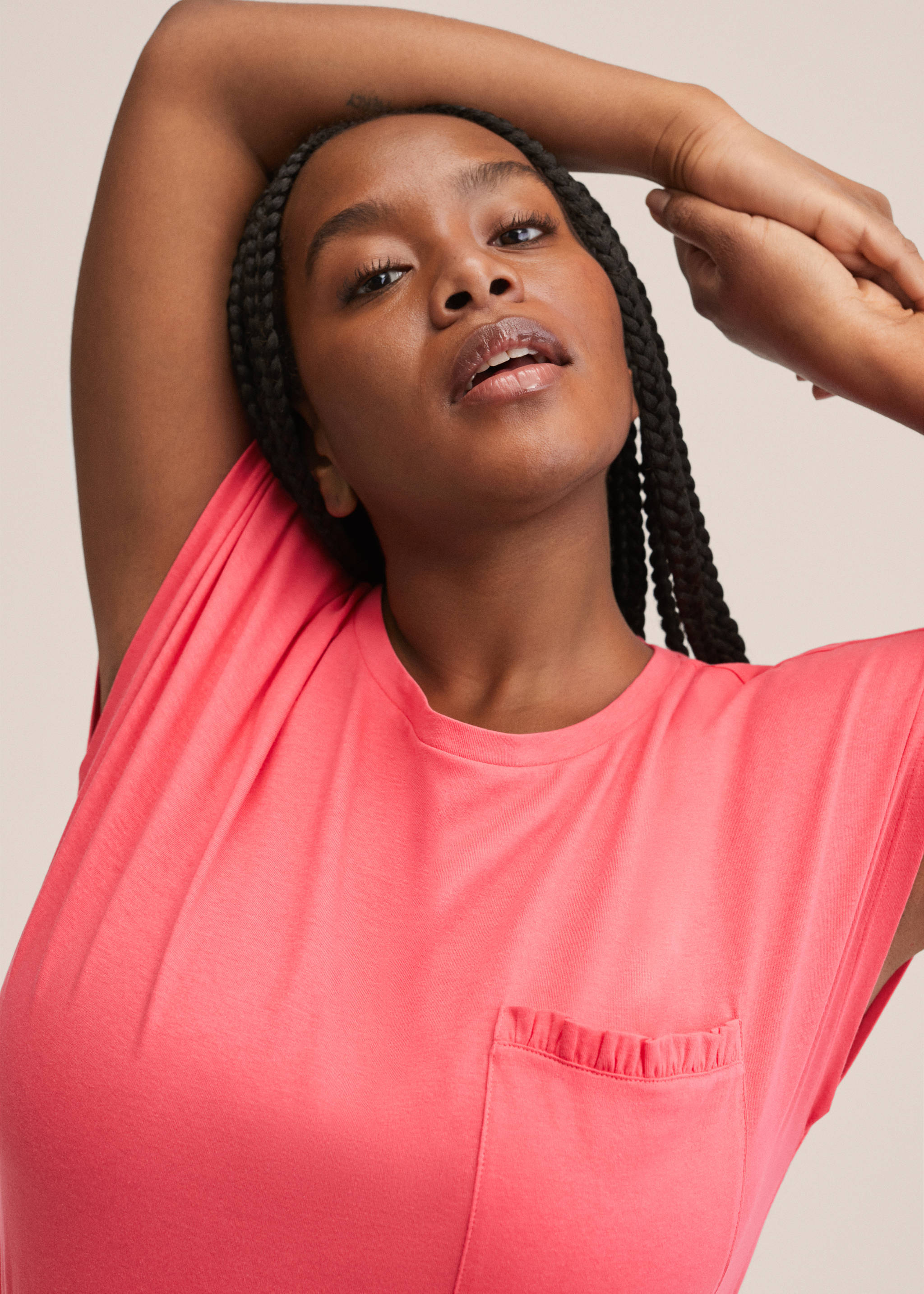 Πουκάμισο βαμβακερό με τσέπη - Λεπτομέρεια του προϊόντος 4