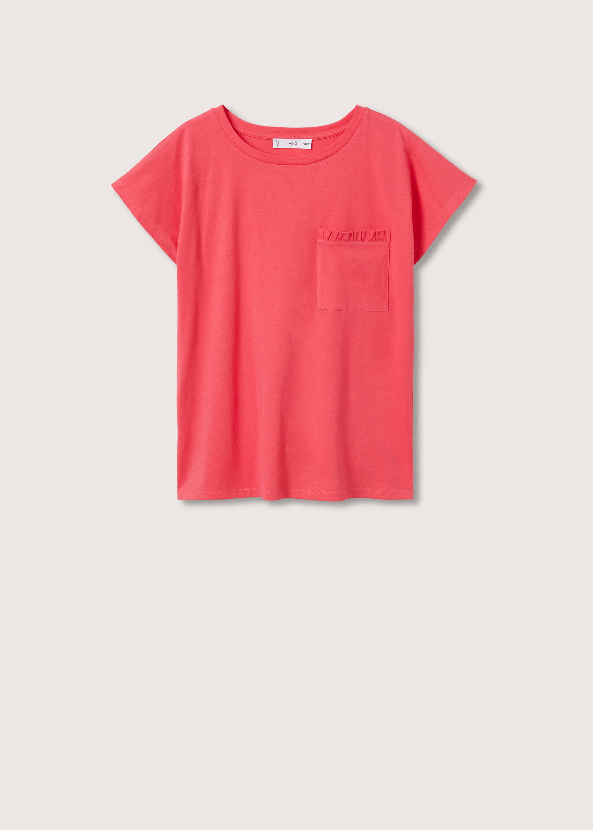 Πουκάμισο βαμβακερό με τσέπη - Προϊόν χωρίς μοντέλο